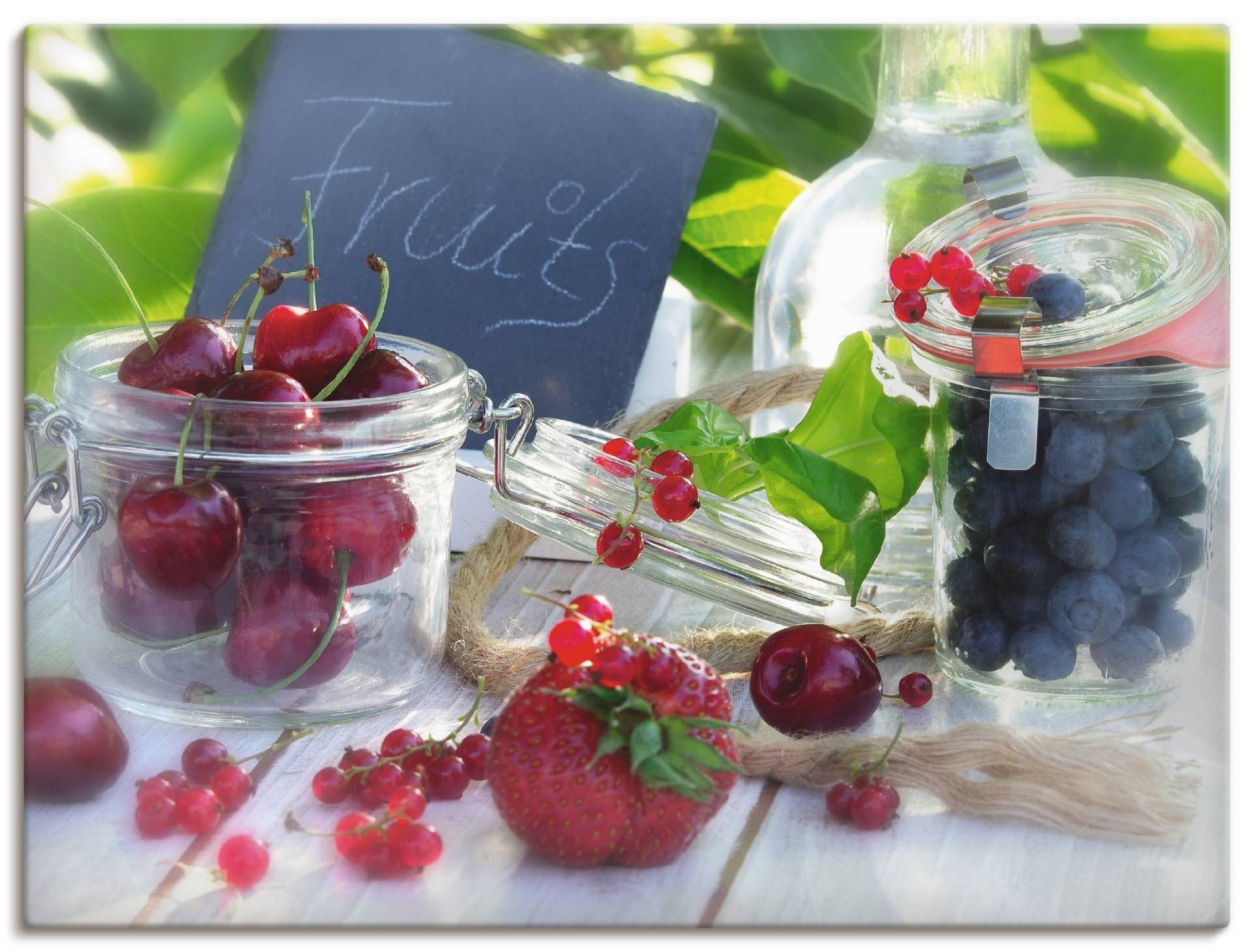 Artland Wandbild »Frischer Früchte Sommer«, Lebensmittel, (1 St.) von Artland