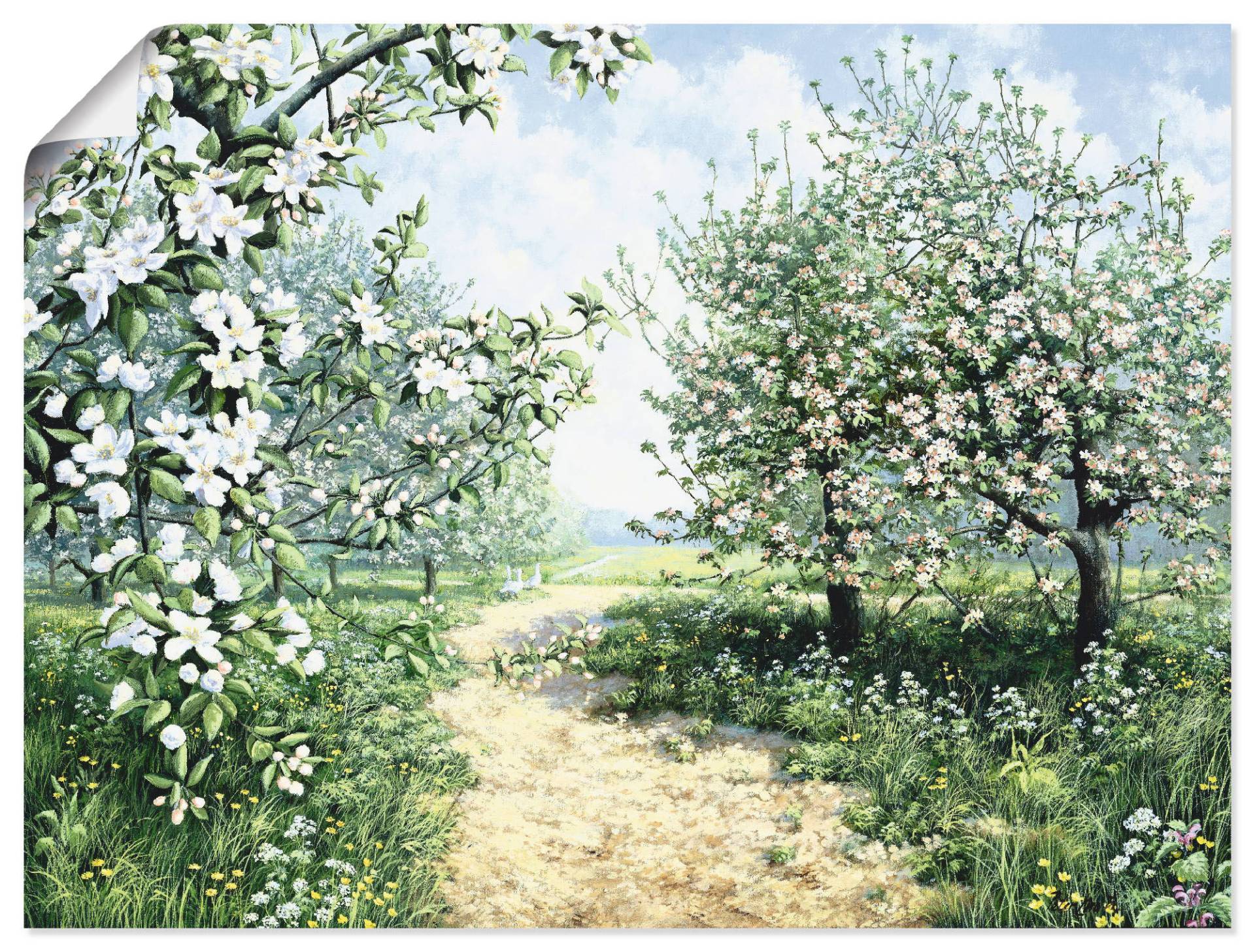 Artland Wandbild »Frühling I«, Vier Jahreszeiten, (1 St.) von Artland