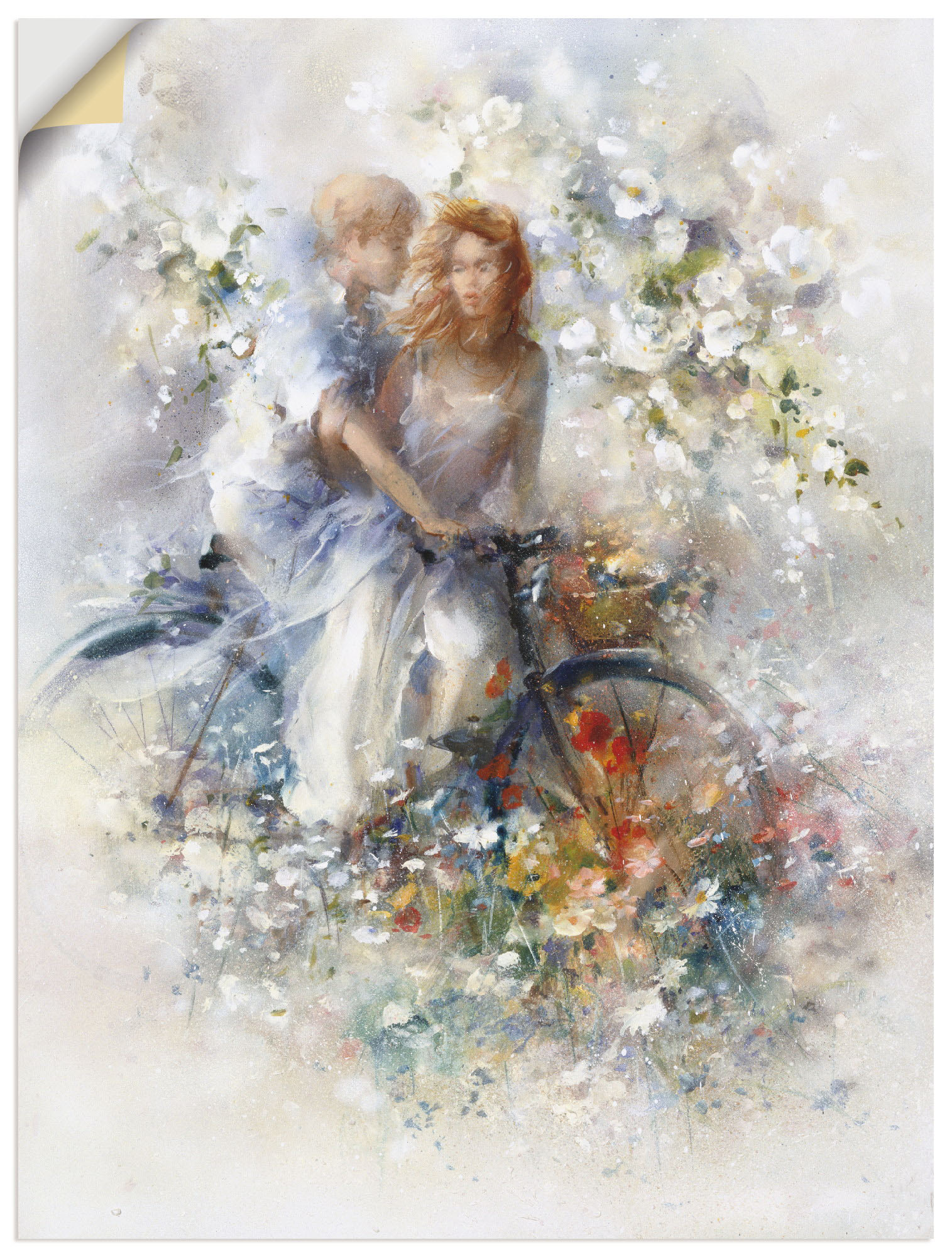 Artland Wandbild »Frühling II«, Paar, (1 St.), als Leinwandbild, Poster, Wandaufkleber in verschied. Grössen von Artland