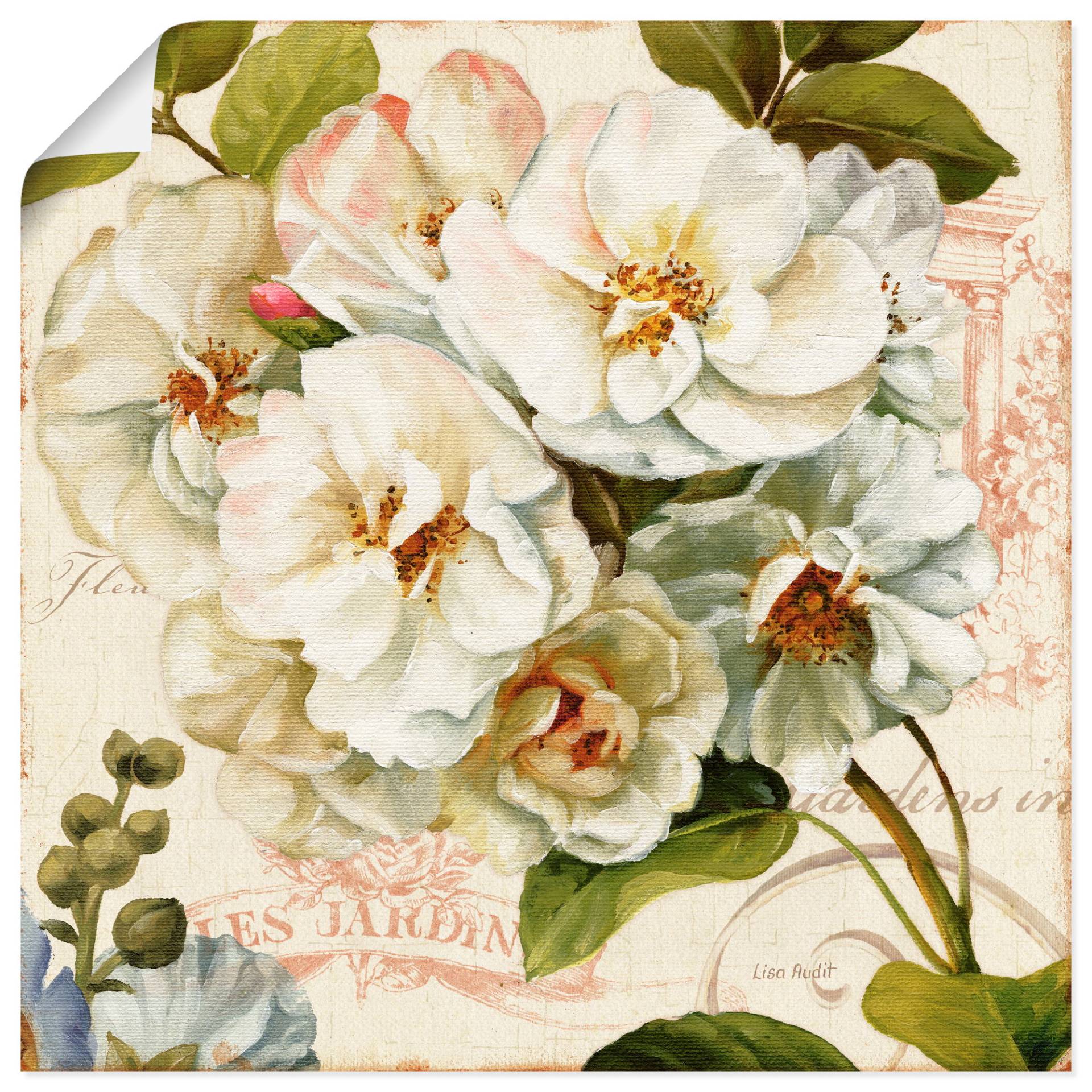 Artland Wandbild »Garten III«, Blumen, (1 St.), als Leinwandbild, Poster in verschied. Grössen von Artland