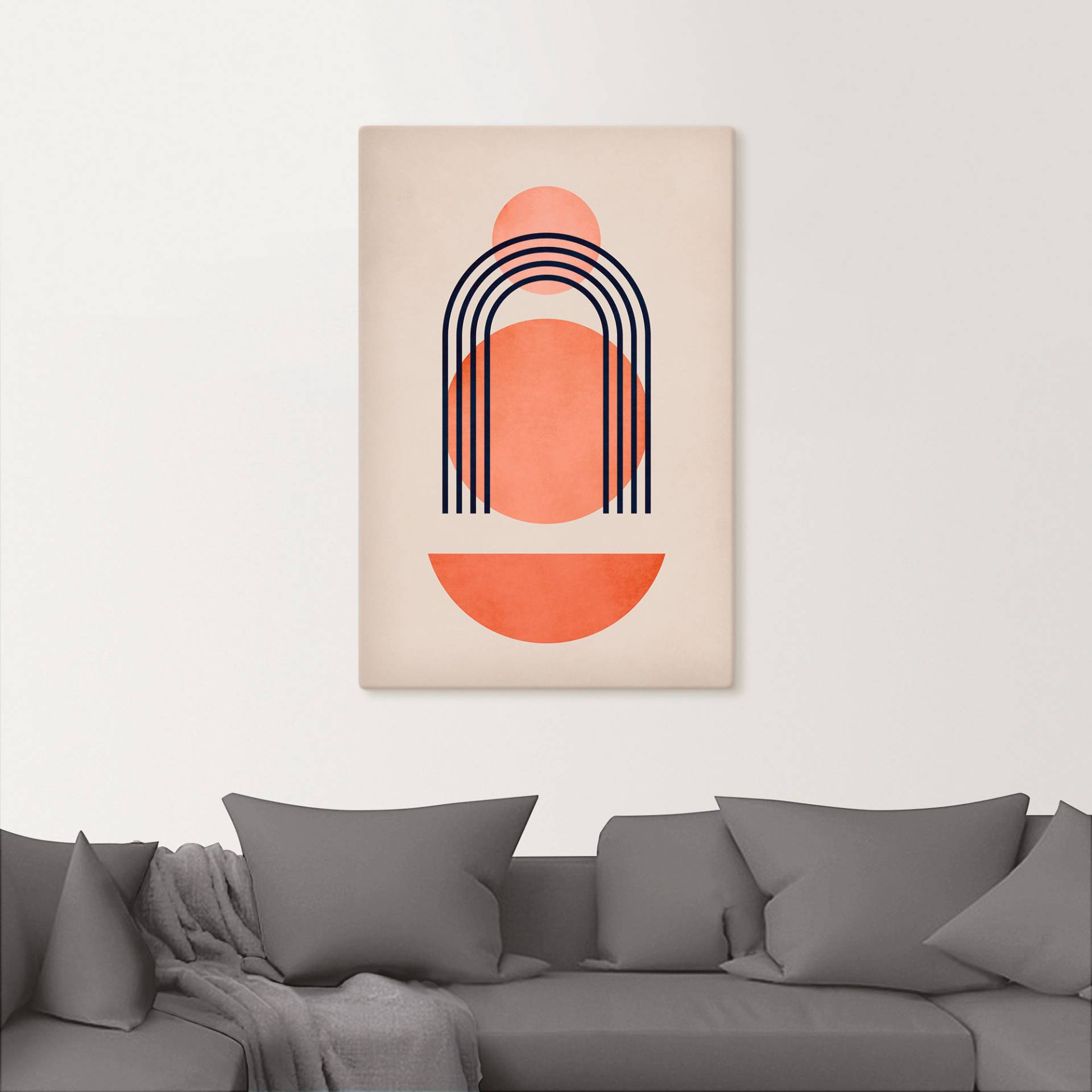 Artland Wandbild »Geometrica Nr. 7«, Muster, (1 St.), als Alubild, Leinwandbild, Poster, Wandaufkleber in verschied. Grössen von Artland