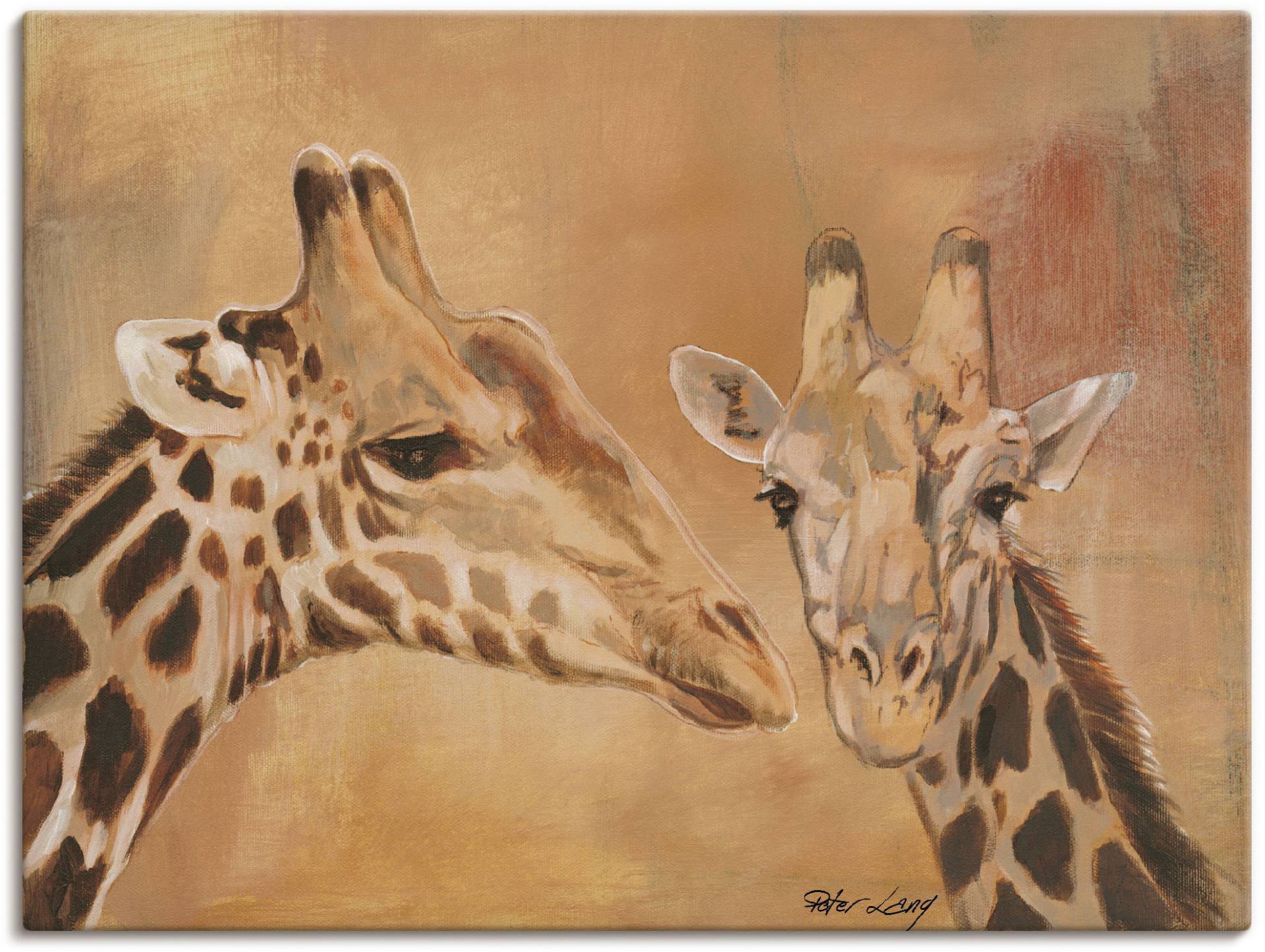 Artland Wandbild »Giraffen«, Wildtiere, (1 St.) von Artland