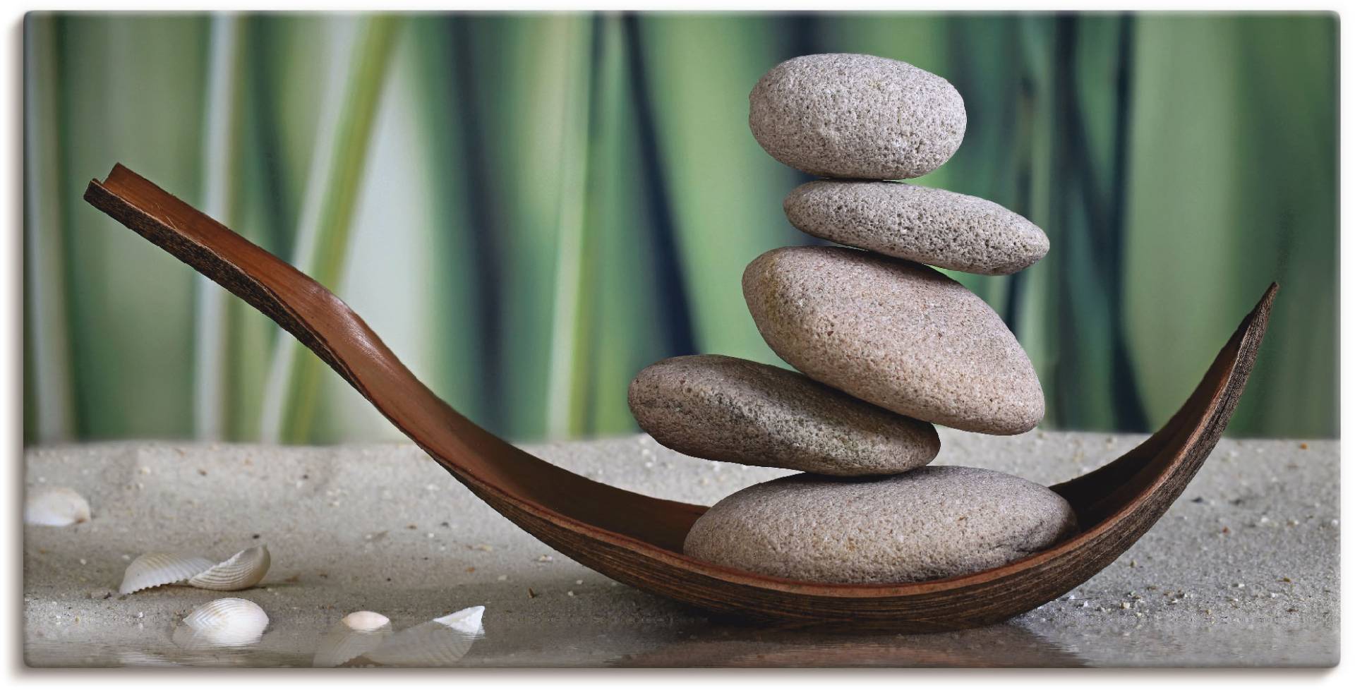 Artland Wandbild »Gleichgewicht«, Zen, (1 St.) von Artland