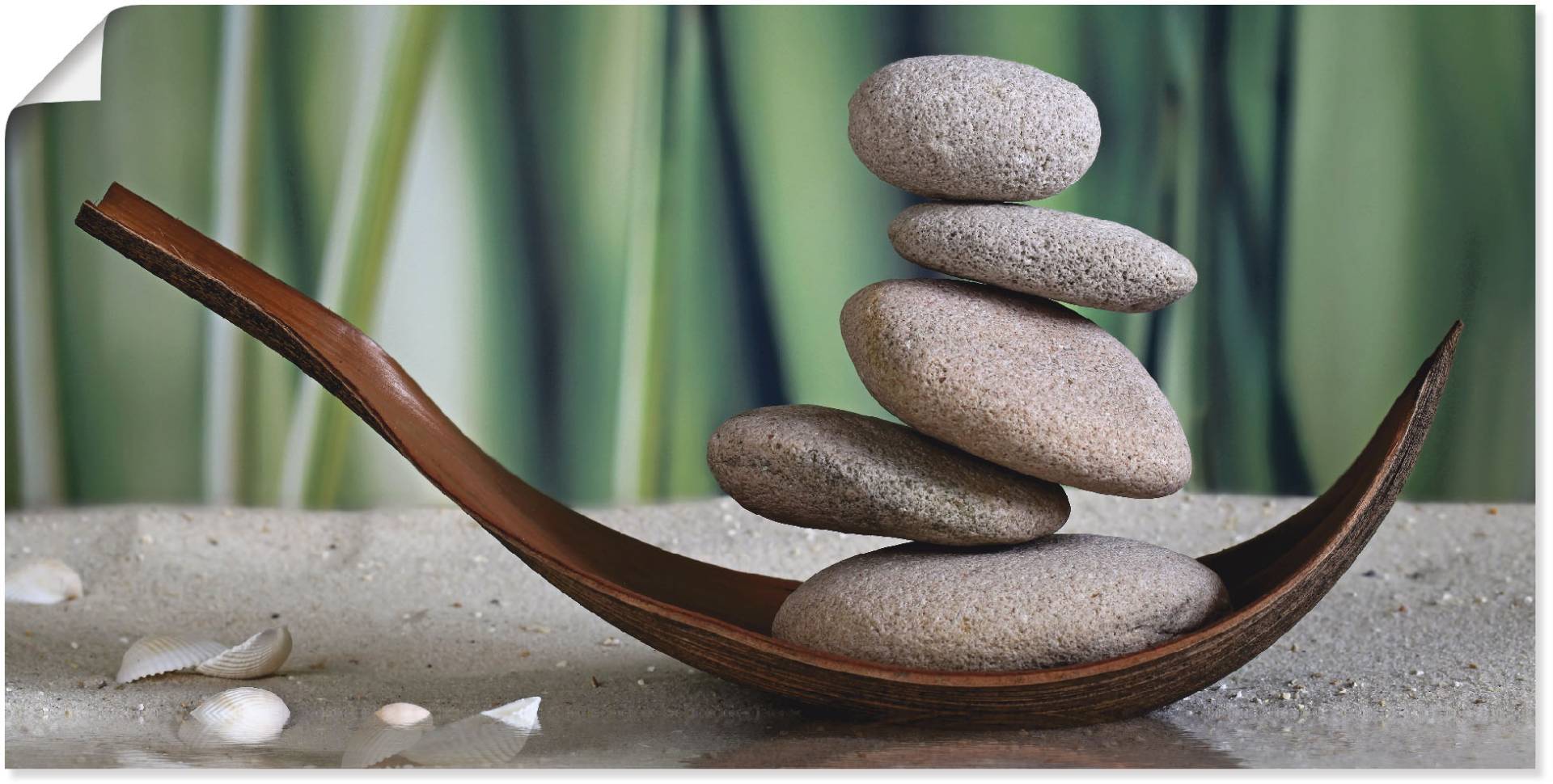 Artland Wandbild »Gleichgewicht«, Zen, (1 St.), als Leinwandbild, Poster, Wandaufkleber in verschied. Grössen Artland Wandbild »Gleichgewicht«, Zen, (1 St.), als Leinwandbild, Poster, Wandaufkleber in verschied. Grössen von Artland