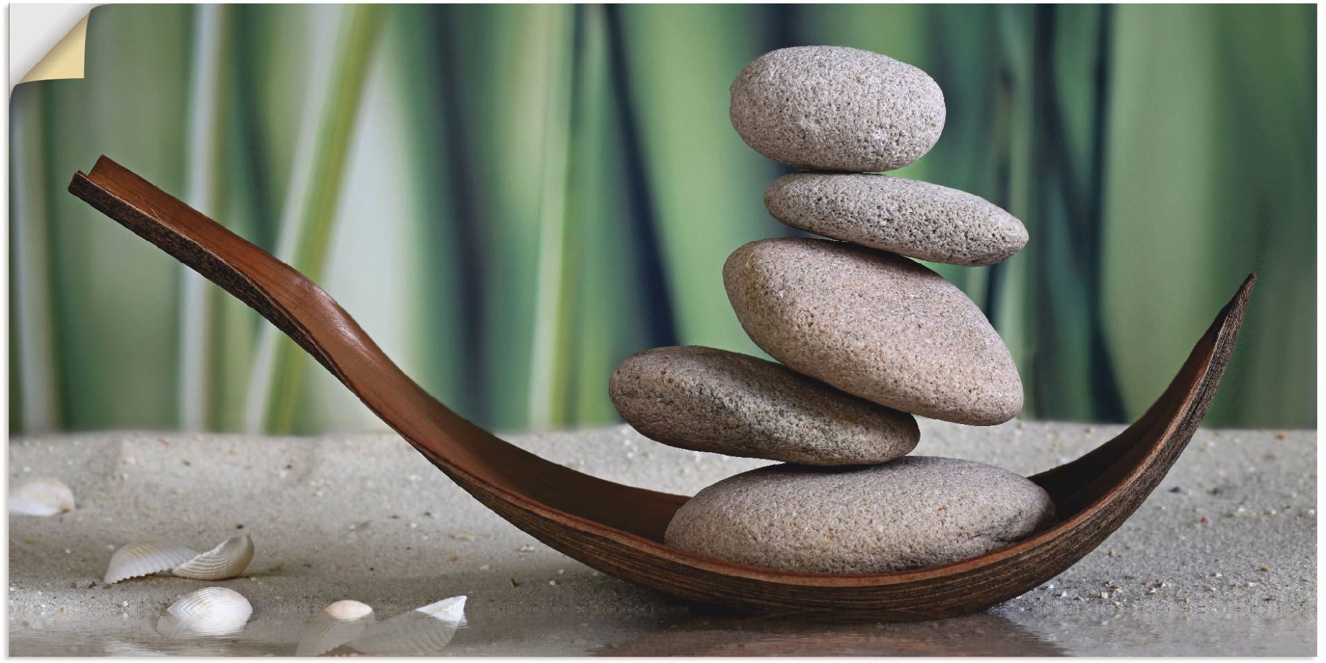 Artland Wandbild »Gleichgewicht«, Zen, (1 St.), als Leinwandbild, Poster, Wandaufkleber in verschied. Grössen Artland Wandbild »Gleichgewicht«, Zen, (1 St.), als Leinwandbild, Poster, Wandaufkleber in verschied. Grössen von Artland
