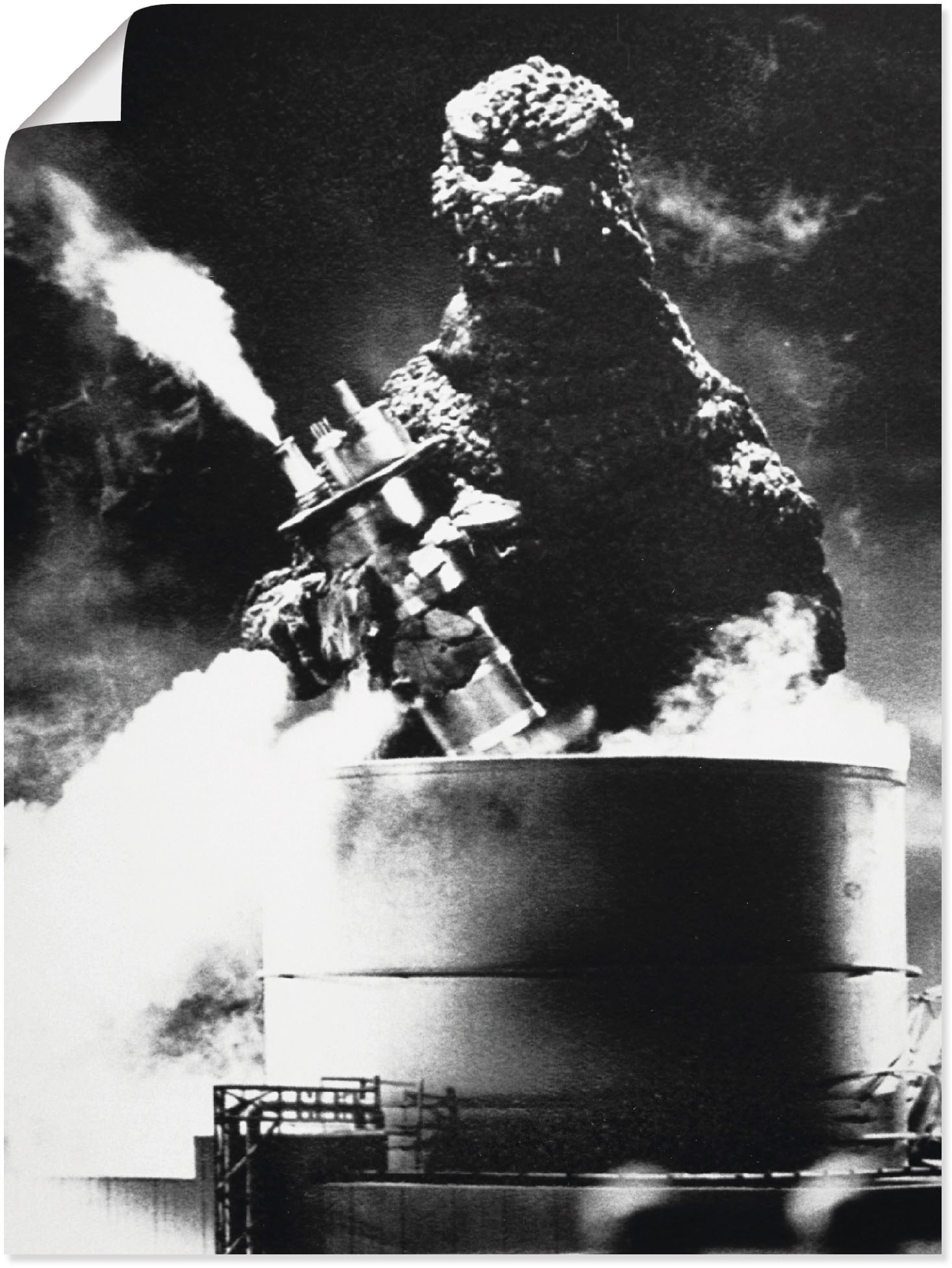 Artland Wandbild »Godzilla III«, Film, (1 St.) von Artland