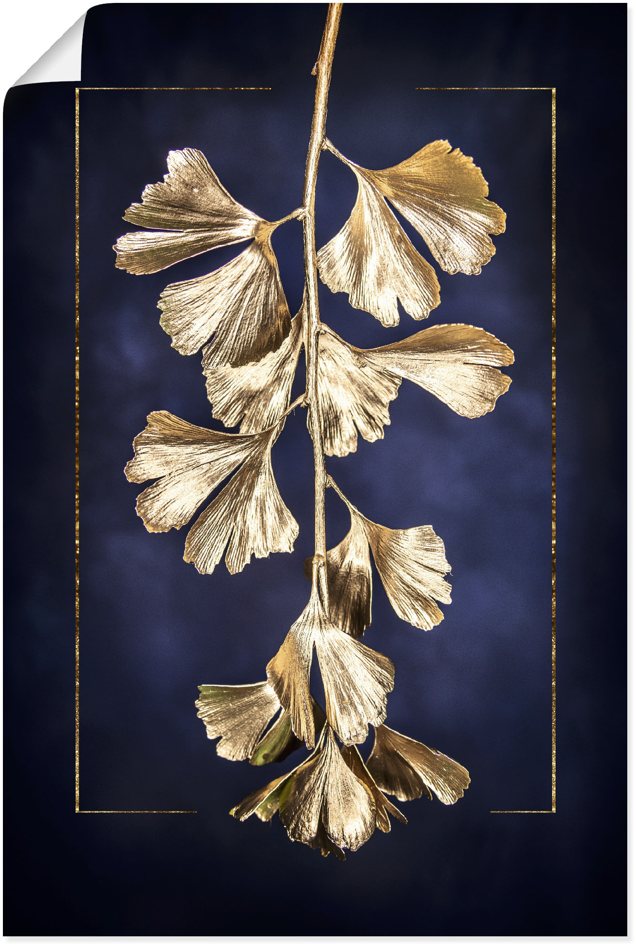 Artland Wandbild »Goldener Gingko«, Blätterbilder, (1 St.) von Artland