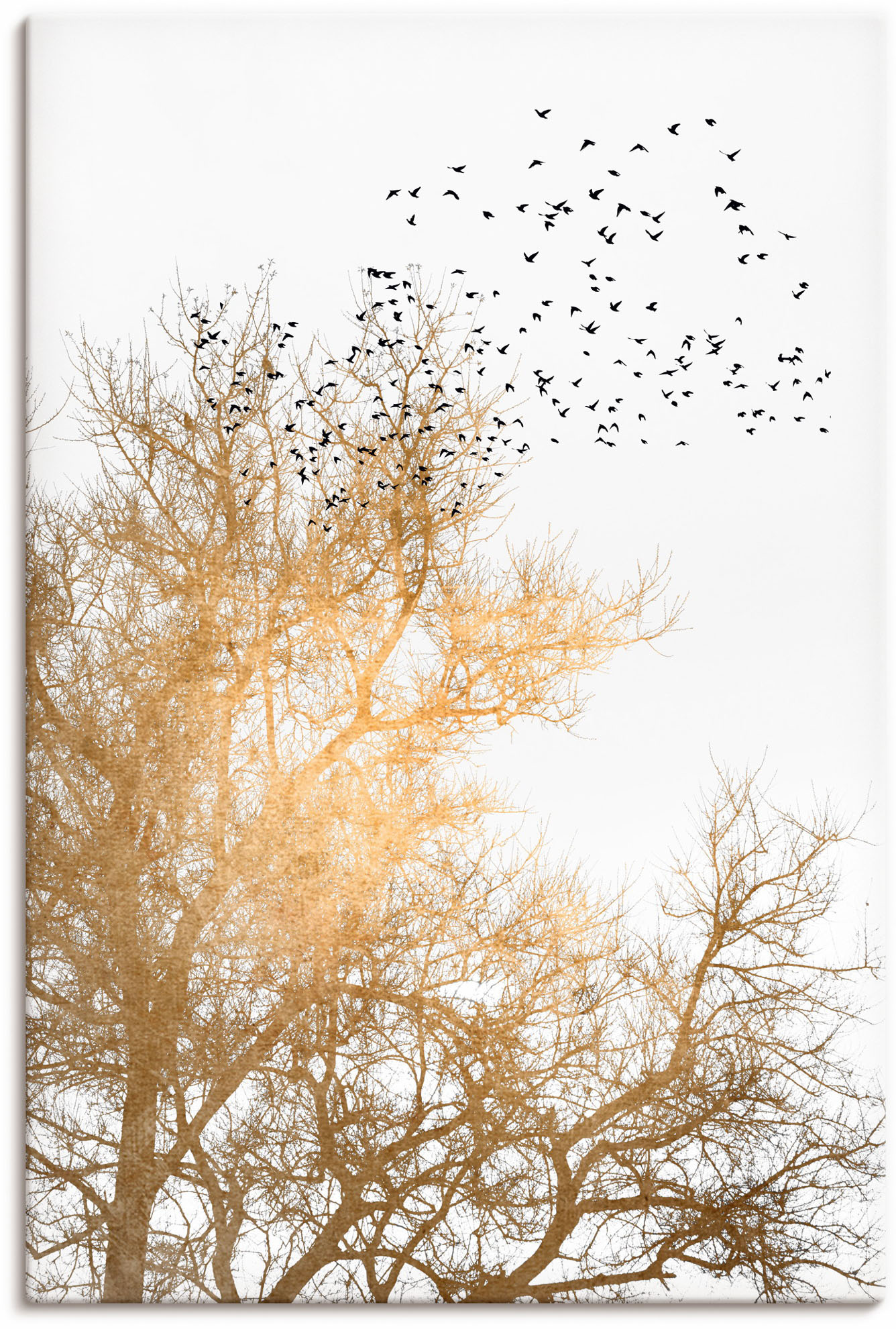 Artland Wandbild »Goldener Himmel«, Himmelsbilder, (1 St.), als Leinwandbild, Poster in verschied. Grössen von Artland