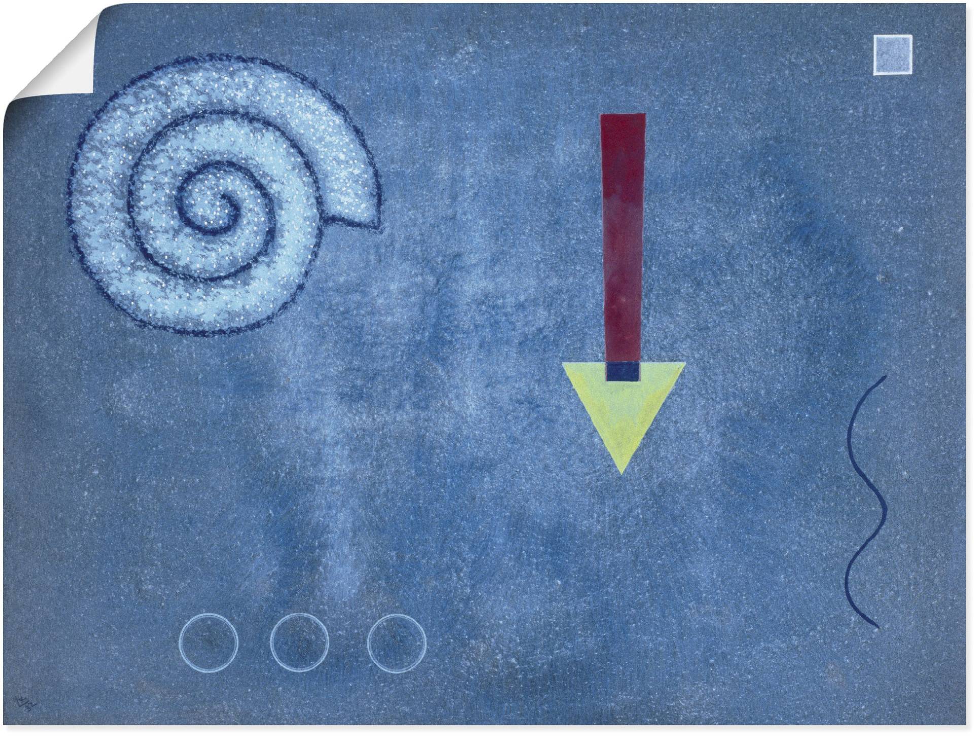 Artland Kunstdruck »Grüne Spitze. 1932.«, Muster, (1 St.), als Leinwandbild, Wandaufkleber oder Poster in versch. Grössen von Artland