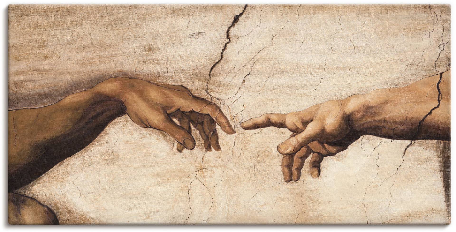 Artland Wandbild »Hände«, Religion, (1 St.) von Artland