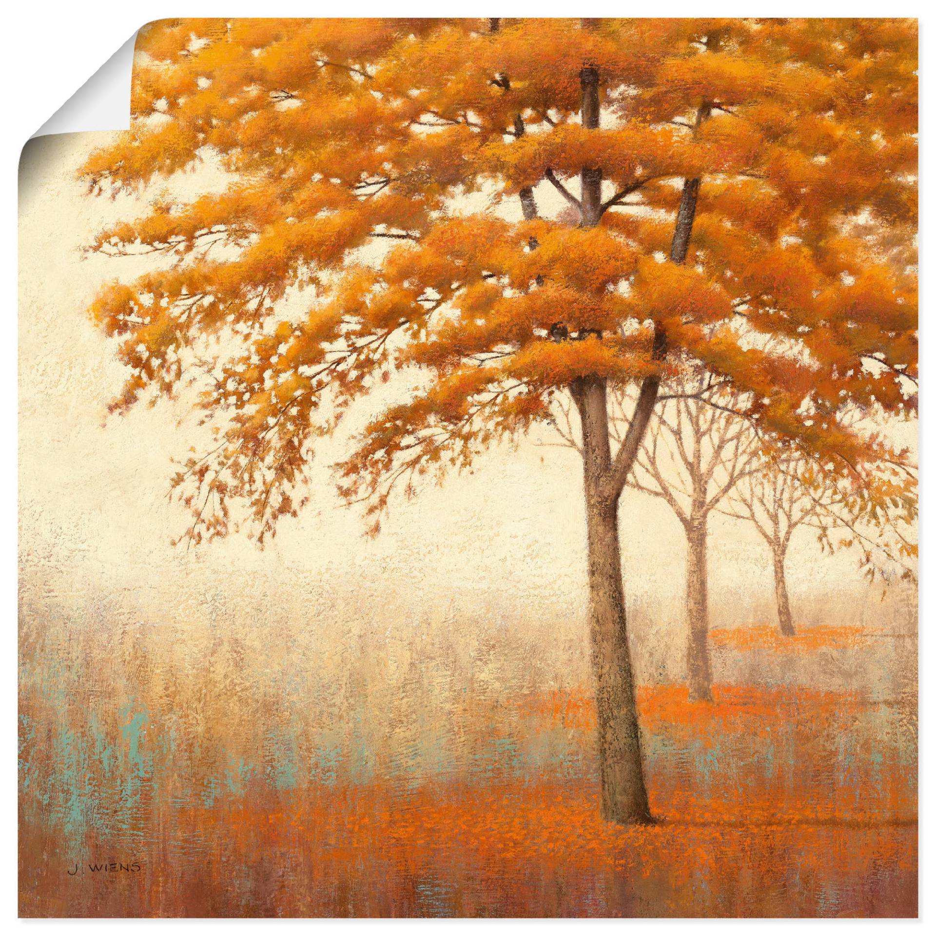 Artland Wandbild »Herbst Baum I«, Bäume, (1 St.) von Artland