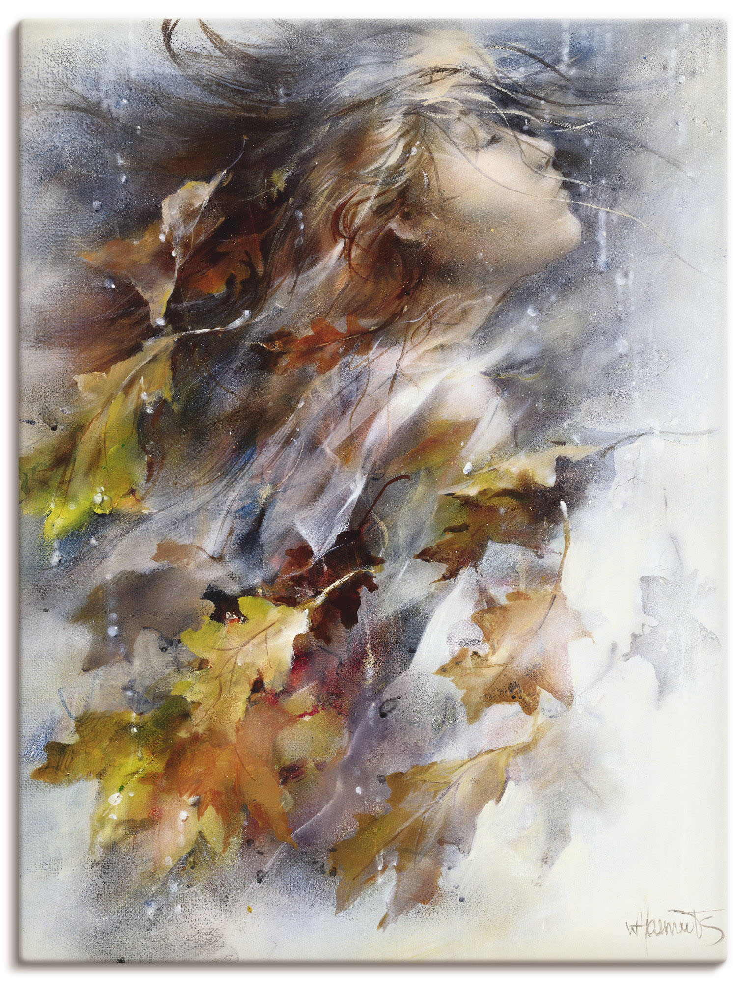 Artland Wandbild »Herbst«, Frau, (1 St.) von Artland