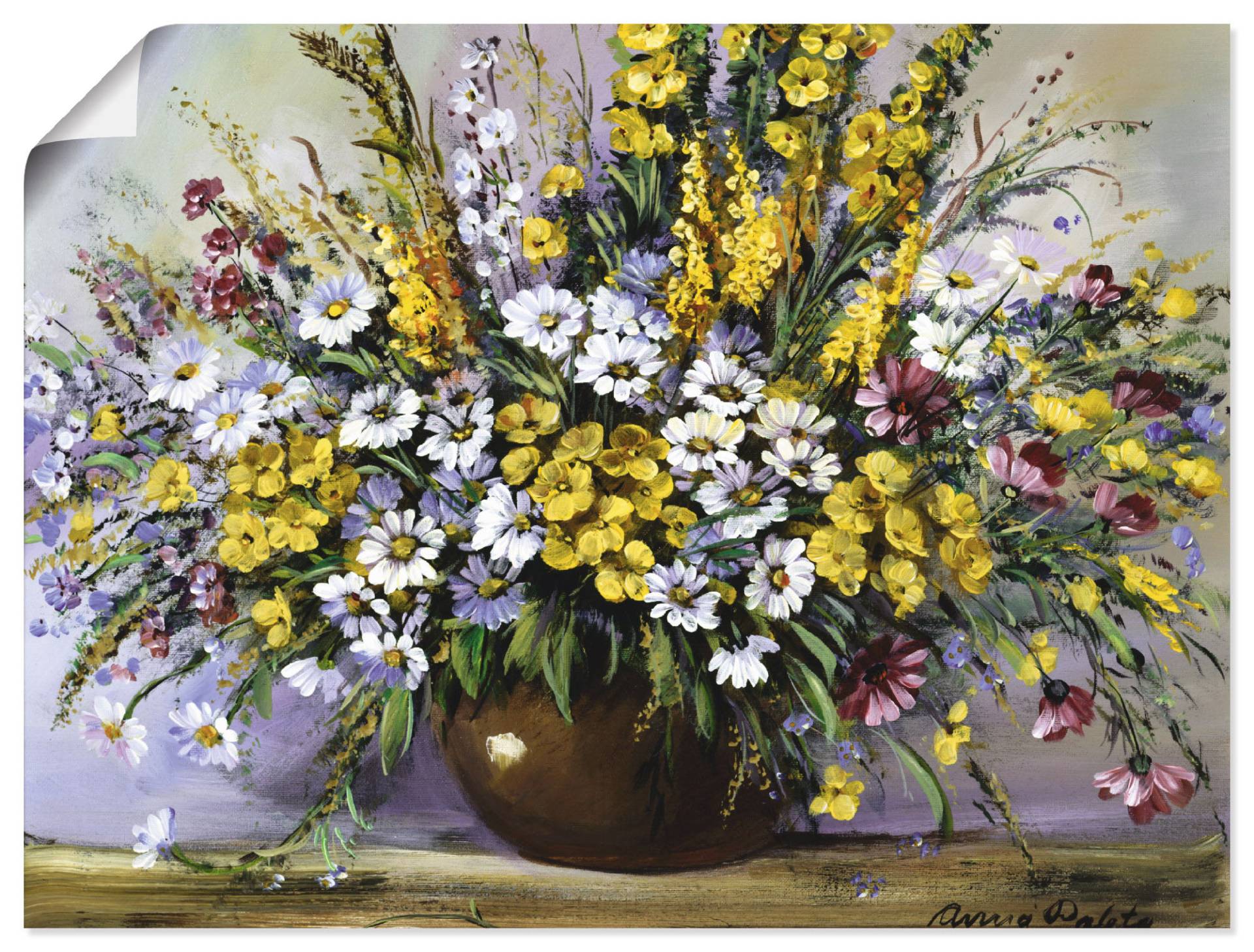 Artland Wandbild »Herrlichkeit von Gänseblümchen«, Blumen, (1 St.) von Artland