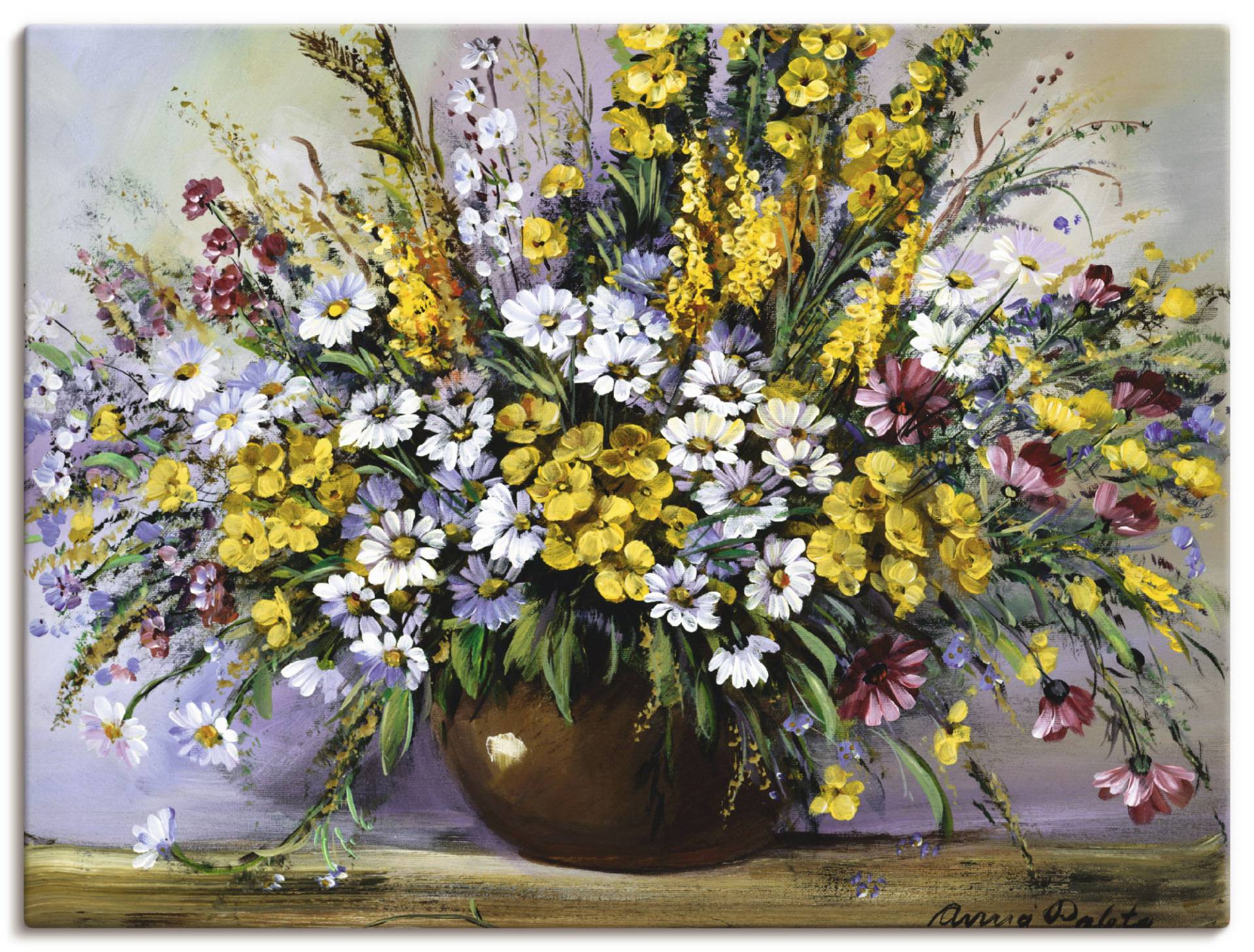 Artland Wandbild »Herrlichkeit von Gänseblümchen«, Blumen, (1 St.) von Artland