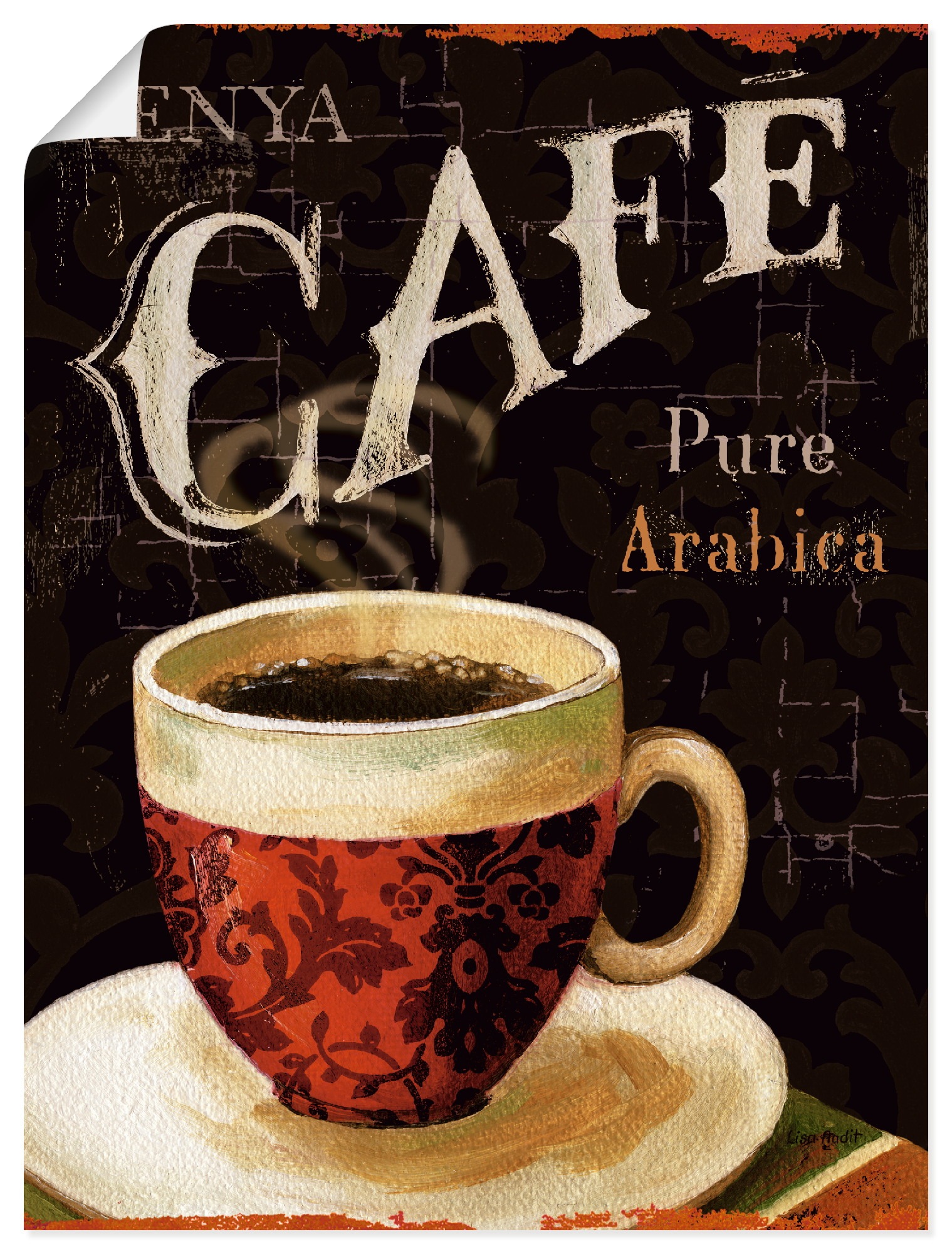Artland Wandbild »Heutiger Kaffee I«, Getränke, (1 St.) von Artland