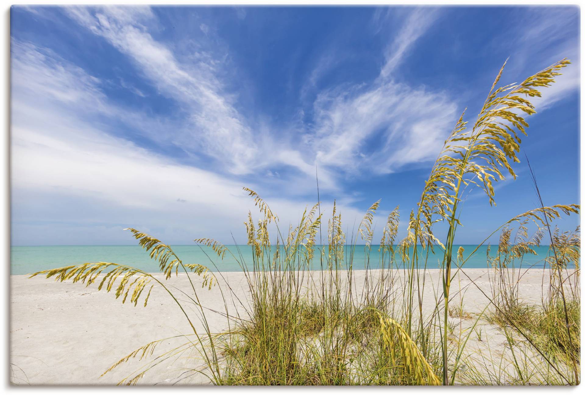 Artland Wandbild »Himmlische Stille am Strand«, Strandbilder, (1 St.), als Alubild, Outdoorbild, Leinwandbild in verschied. Grössen von Artland