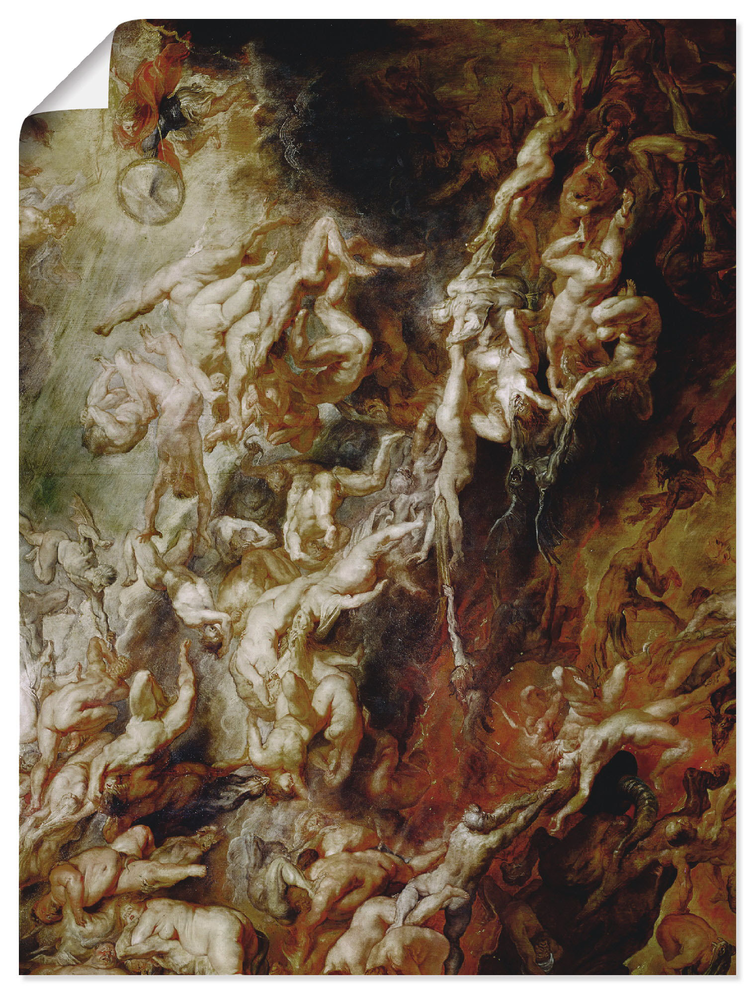 Artland Kunstdruck »Höllensturz der Verdammten I«, klassische Fantasie, (1 St.), als Leinwandbild, Poster, Wandaufkleber in verschied. Grössen Artland Kunstdruck »Höllensturz der Verdammten I«, klassische Fantasie, (1 St.), als Leinwandbild, Poster, Wandaufkleber in verschied. Grössen von Artland