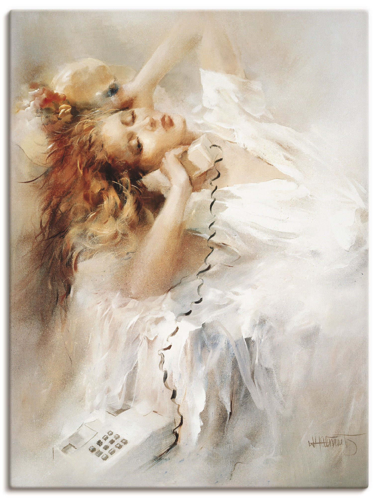 Artland Wandbild »Hoffnungsvoll«, Frau, (1 St.), als Leinwandbild, Poster in verschied. Grössen Artland Wandbild »Hoffnungsvoll«, Frau, (1 St.), als Leinwandbild, Poster in verschied. Grössen von Artland
