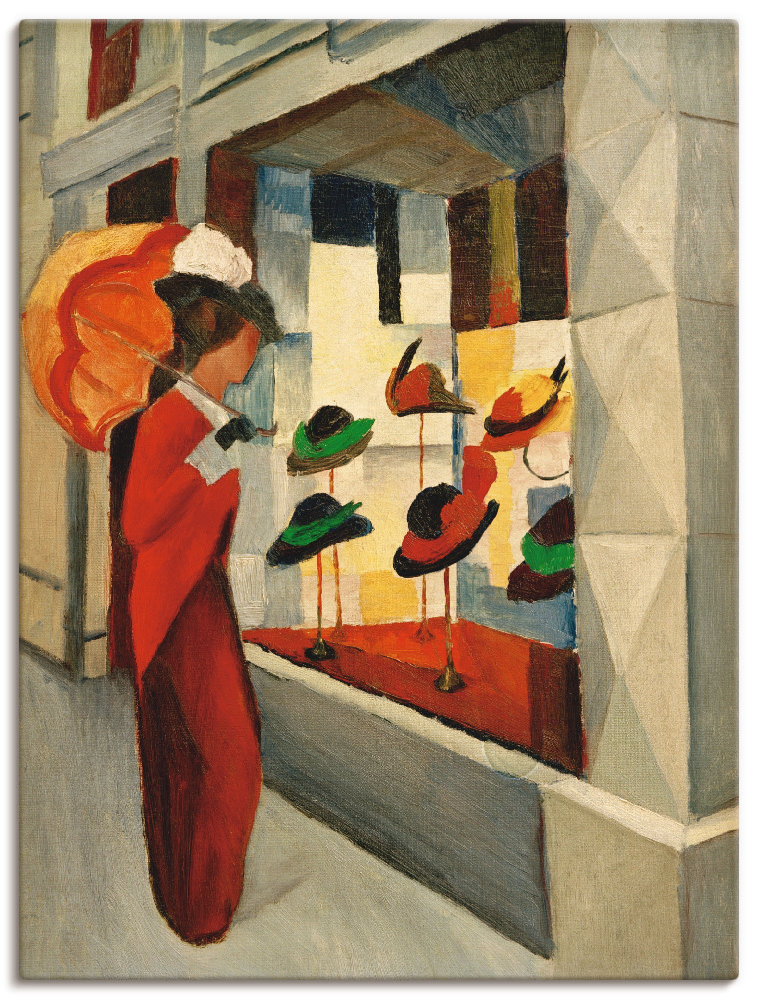 Artland Wandbild »Hutladen«, Mode, (1 St.), als Leinwandbild, Poster in verschied. Grössen Artland Wandbild »Hutladen«, Mode, (1 St.), als Leinwandbild, Poster in verschied. Grössen von Artland