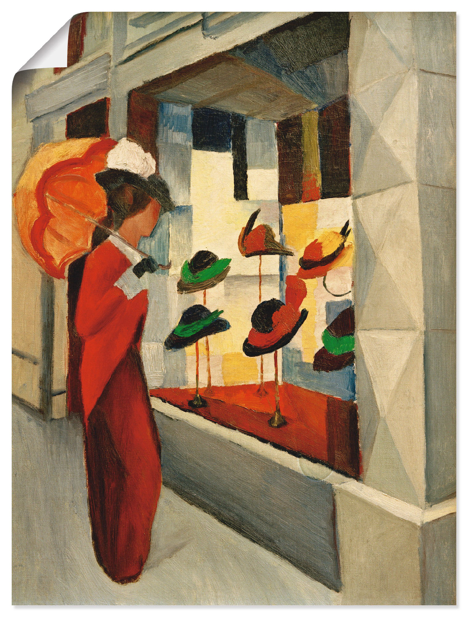 Artland Wandbild »Hutladen«, Mode, (1 St.), als Leinwandbild, Poster in verschied. Grössen Artland Wandbild »Hutladen«, Mode, (1 St.), als Leinwandbild, Poster in verschied. Grössen von Artland