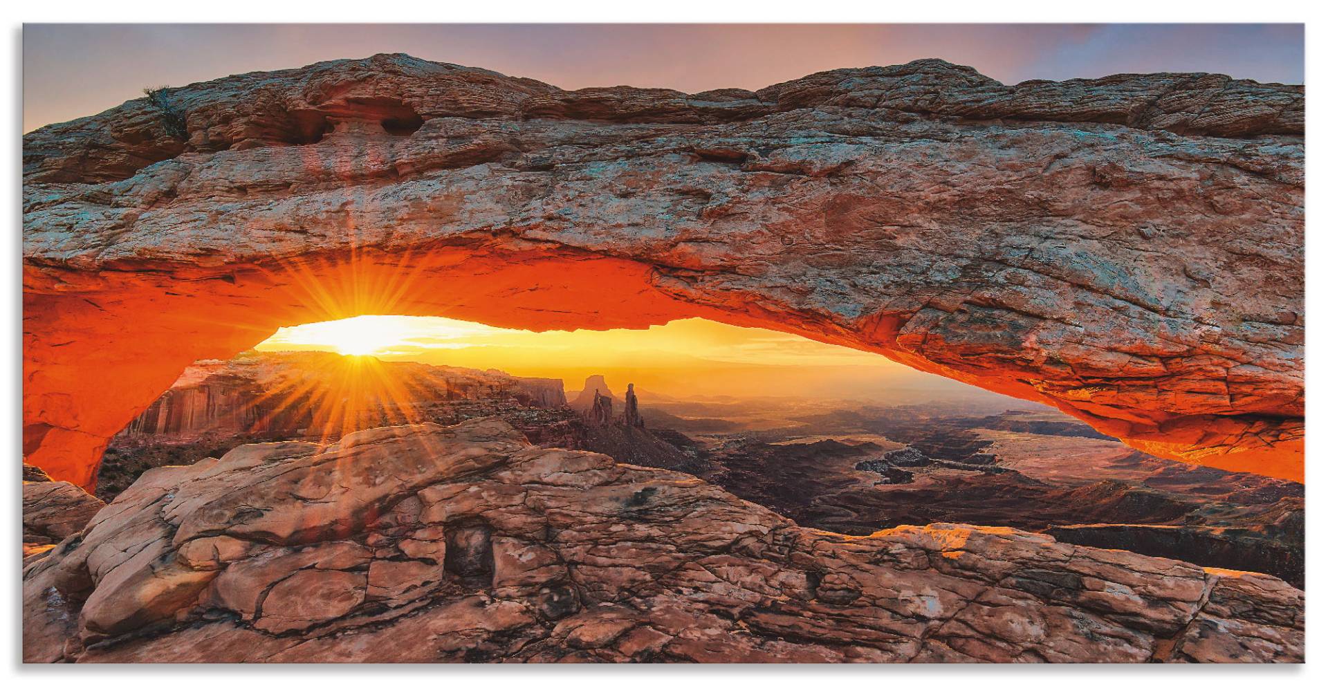 Artland Wandbild »Iconic Mesa Arch«, Felsen, (1 St.), als Alubild, Outdoorbild, Leinwandbild, Poster in verschied. Grössen Artland Wandbild »Iconic Mesa Arch«, Felsen, (1 St.), als Alubild, Outdoorbild, Leinwandbild, Poster in verschied. Grössen von Artland