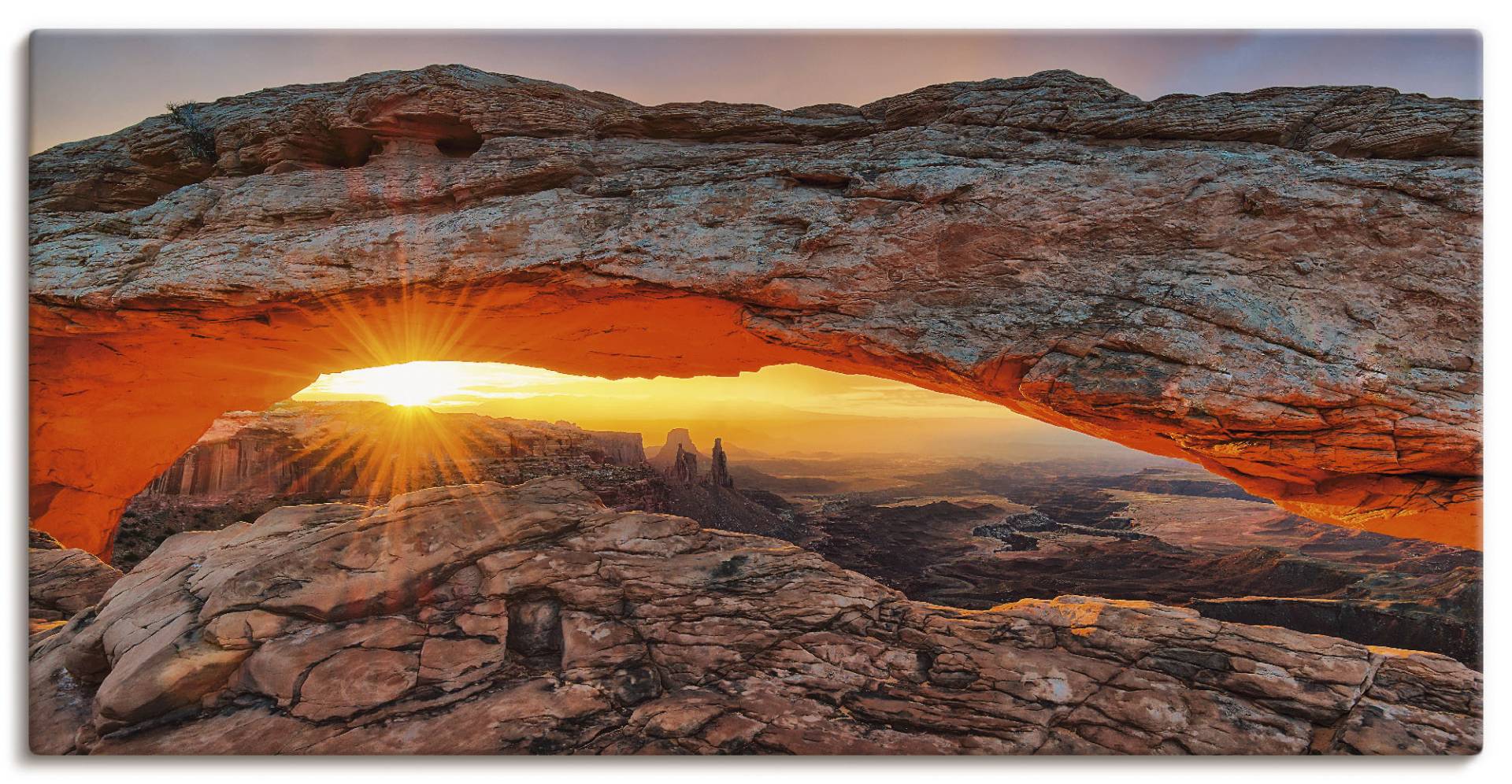 Artland Wandbild »Iconic Mesa Arch«, Felsen, (1 St.) von Artland