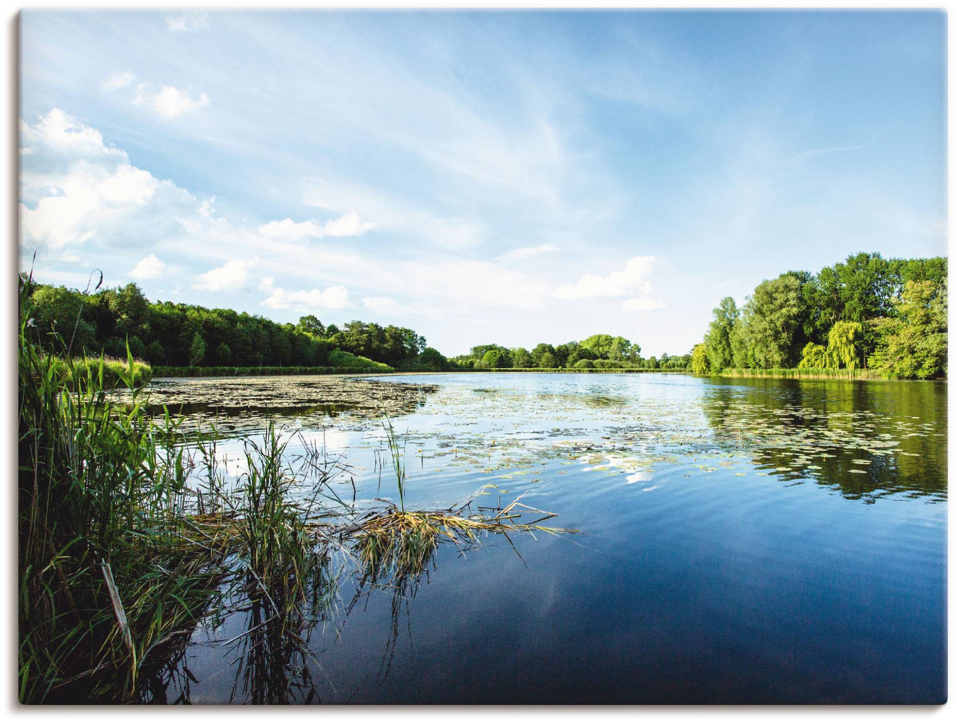 Artland Wandbild »Idylle pur«, Gewässer, (1 St.) von Artland