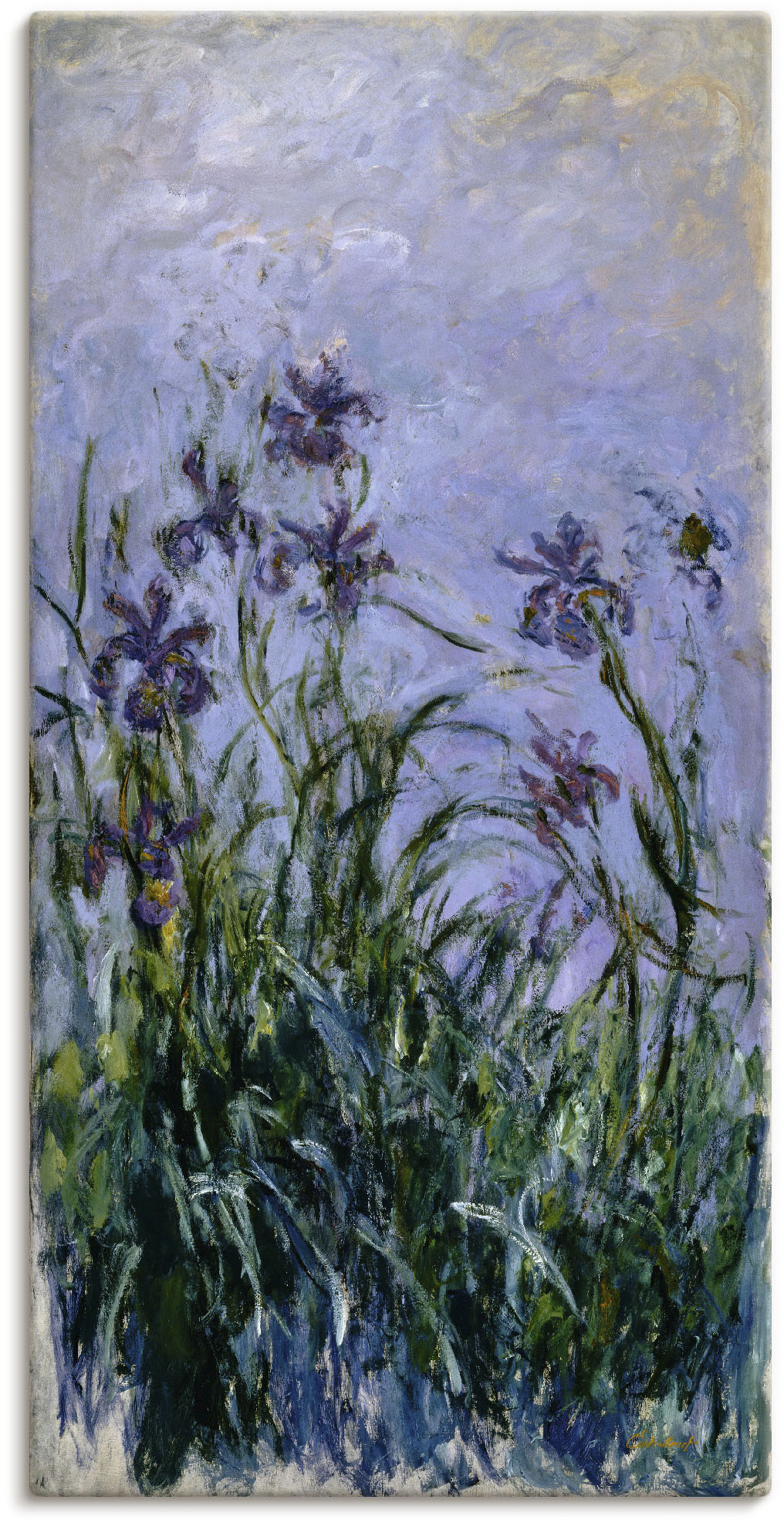 Artland Leinwandbild »Iris. 1914-17«, Blumen, (1 St.), auf Keilrahmen gespannt von Artland