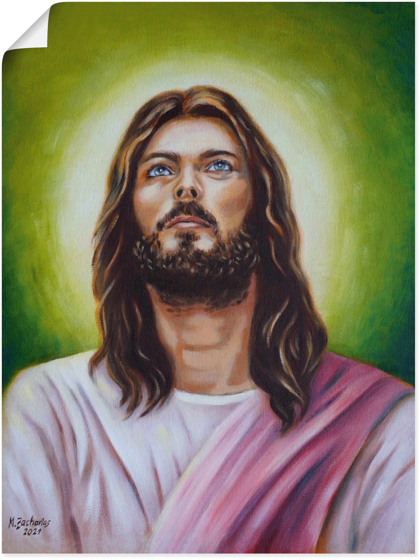 Artland Wandbild »Jesus Christus Porträt«, Christliche Bilder, (1 St.) von Artland