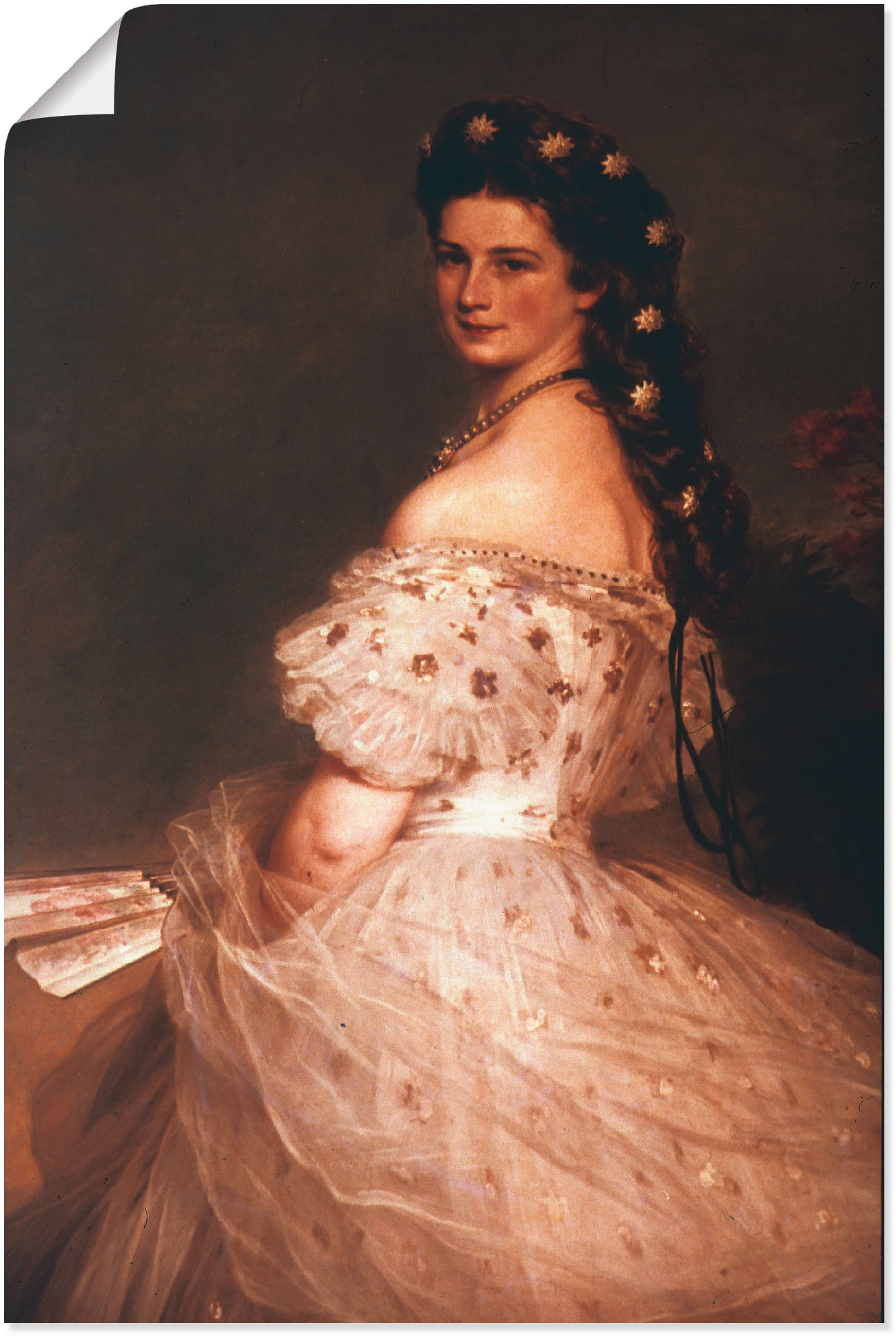 Artland Wandbild »Kaiserin Elisabeth von Österreich, 1865«, Menschen, (1 St.) von Artland
