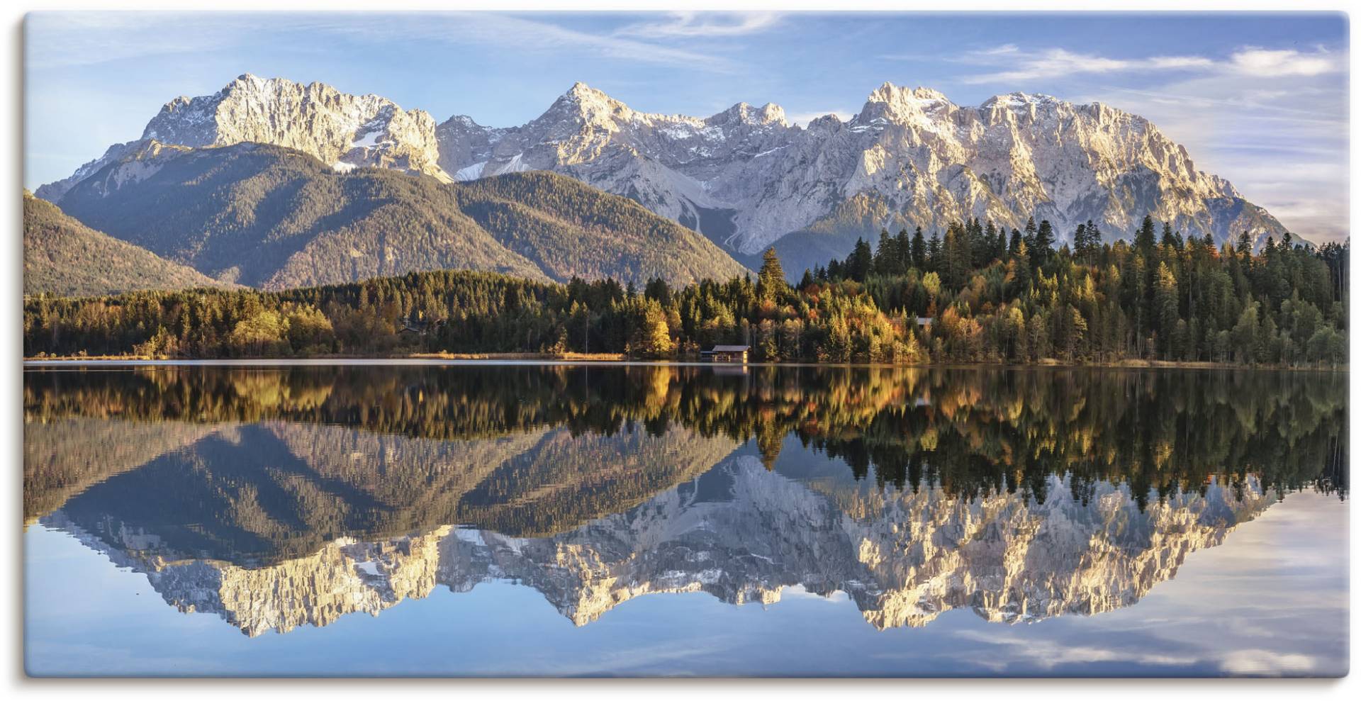 Artland Wandbild »Karwendelblick am Barmsee«, Berge & Alpenbilder, (1 St.) von Artland