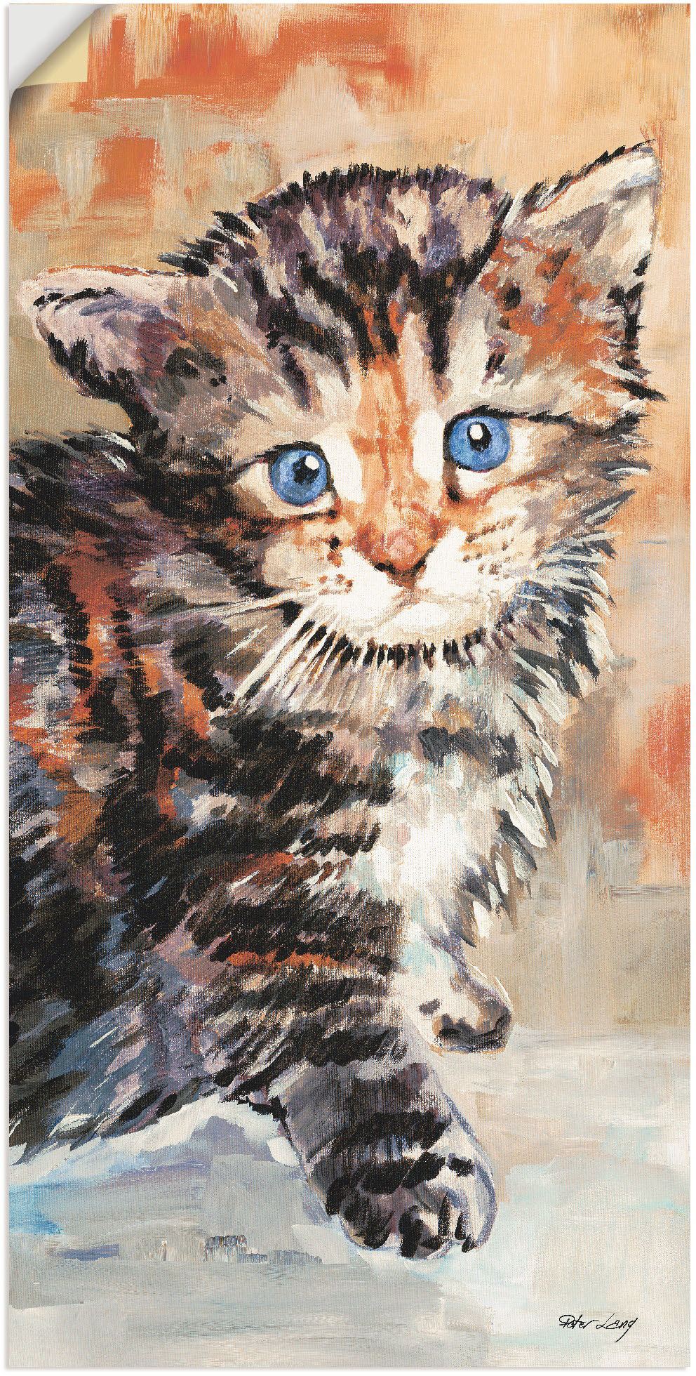 Artland Wandbild »Katze«, Haustiere, (1 St.), als Alubild, Outdoorbild, Wandaufkleber in verschied. Grössen von Artland