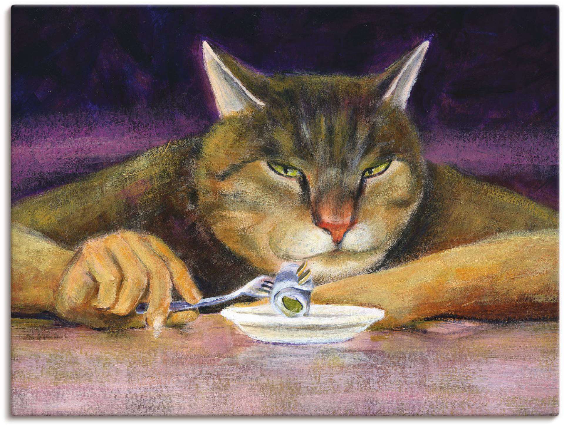 Artland Wandbild »Katzenjammer«, Haustiere, (1 St.) von Artland