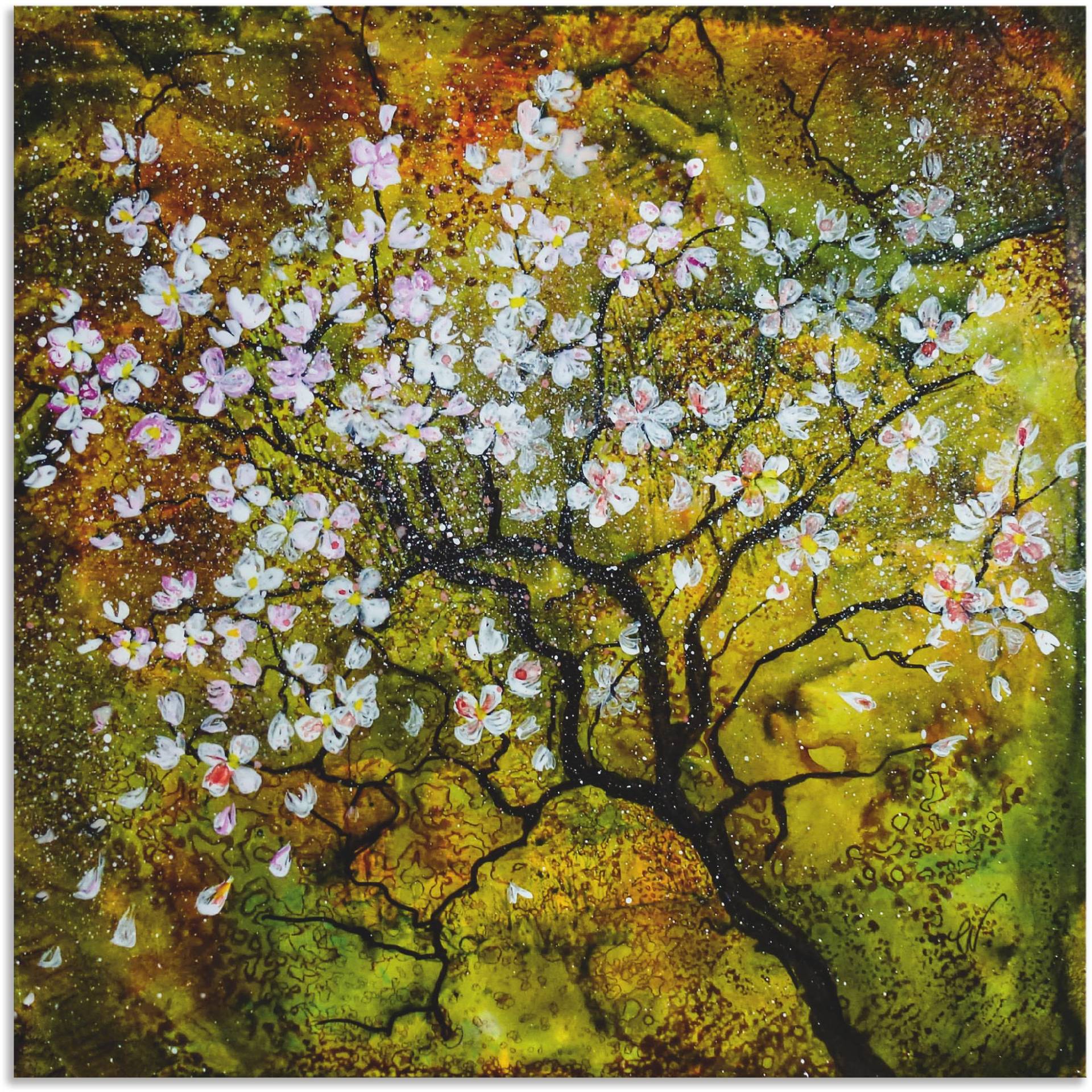 Artland Wandbild »Kirschblüte«, Baumbilder, (1 St.), als Alubild, Outdoorbild, Leinwandbild, Wandaufkleber, versch. Grössen von Artland