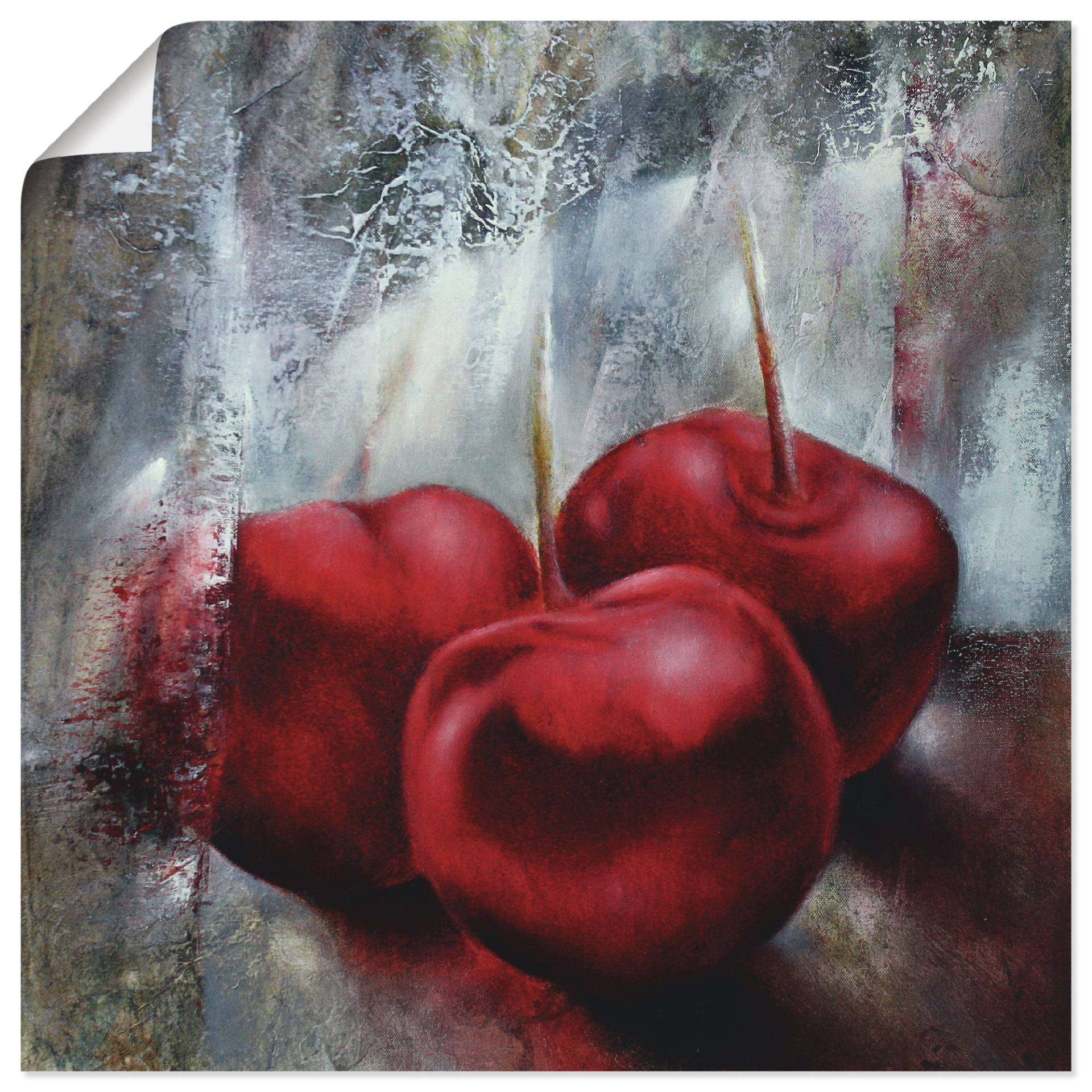 Artland Wandbild »Kirschen«, Speisen, (1 St.), als Leinwandbild, Poster in verschied. Grössen Artland Wandbild »Kirschen«, Speisen, (1 St.), als Leinwandbild, Poster in verschied. Grössen von Artland