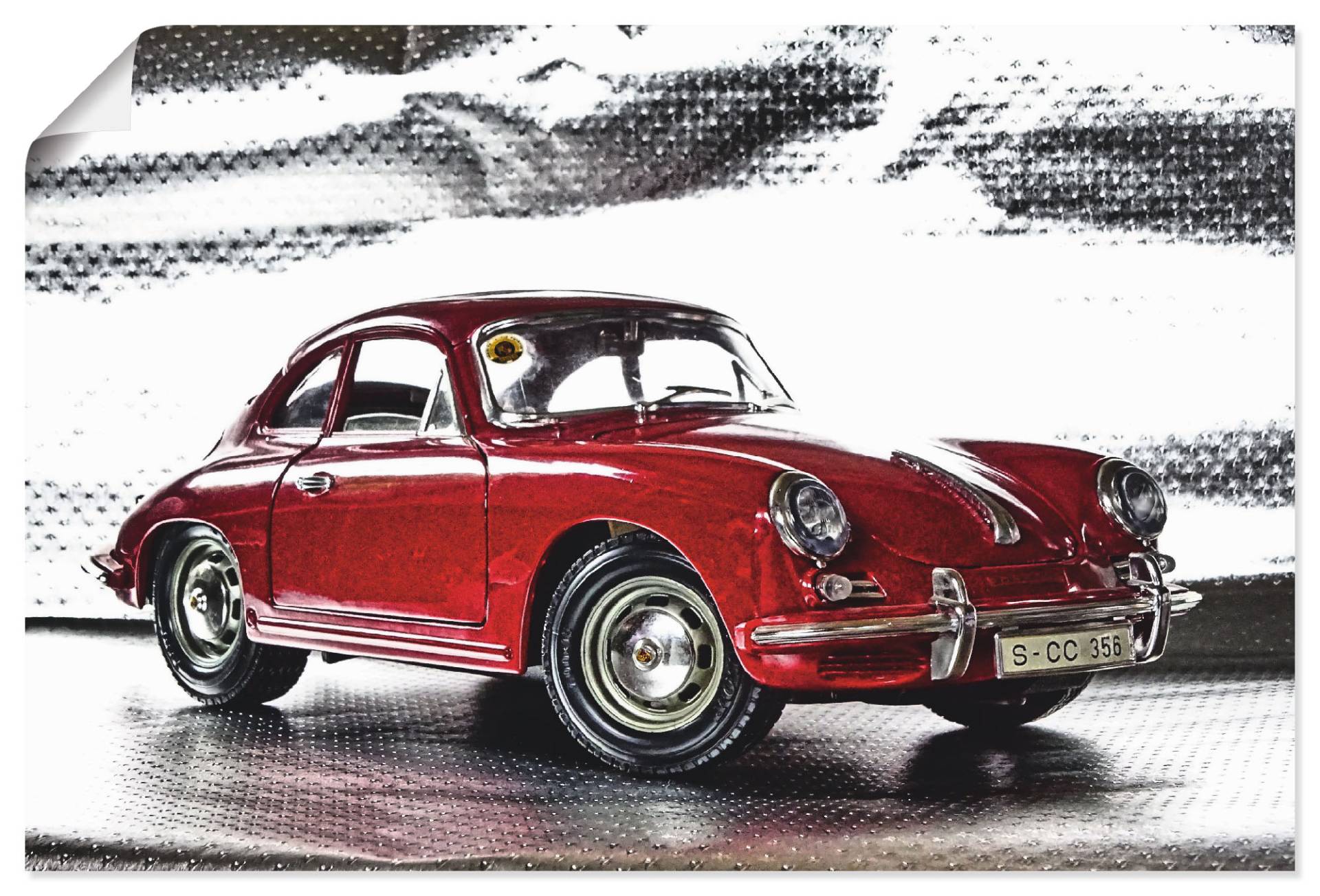 Artland Wandbild »Klassiker - Der Porsche 356«, Auto, (1 St.) von Artland