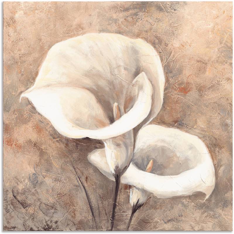 Artland Wandbild »Klassische Callas«, Blumen, (1 St.), als Leinwandbild, Wandaufkleber in verschied. Grössen von Artland