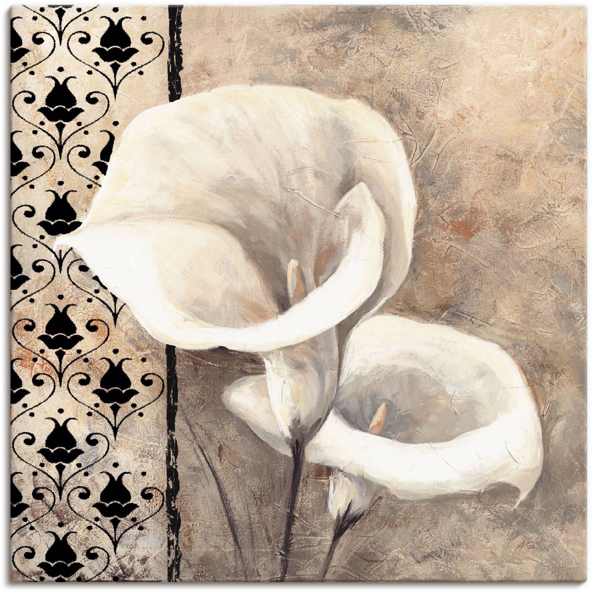 Artland Wandbild »Klassische Callas«, Blumenbilder, (1 St.), als Alubild, Outdoorbild, Leinwandbild, Poster in verschied. Grössen von Artland