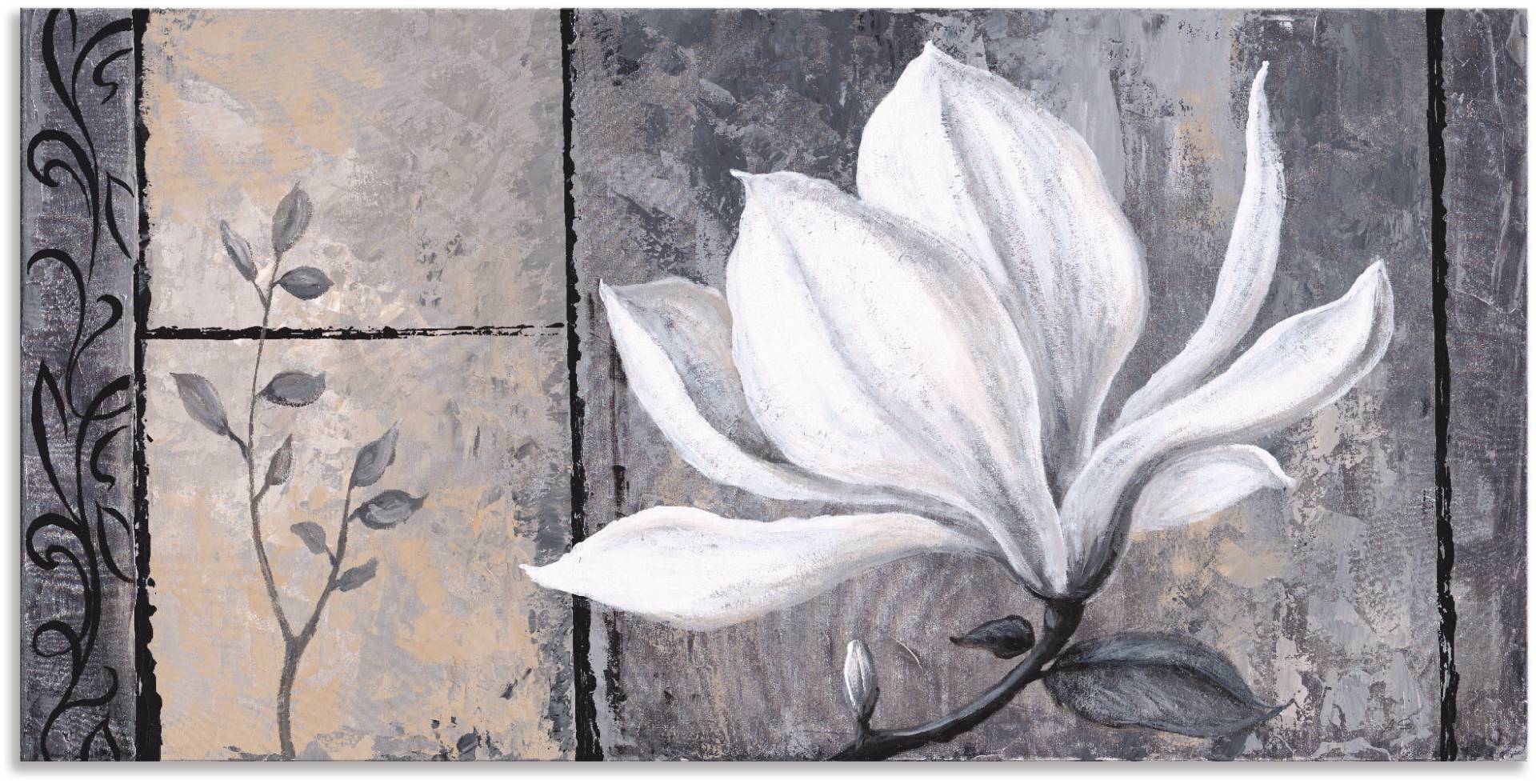 Artland Wandbild »Klassische Magnolie«, Blumen, (1 St.) von Artland