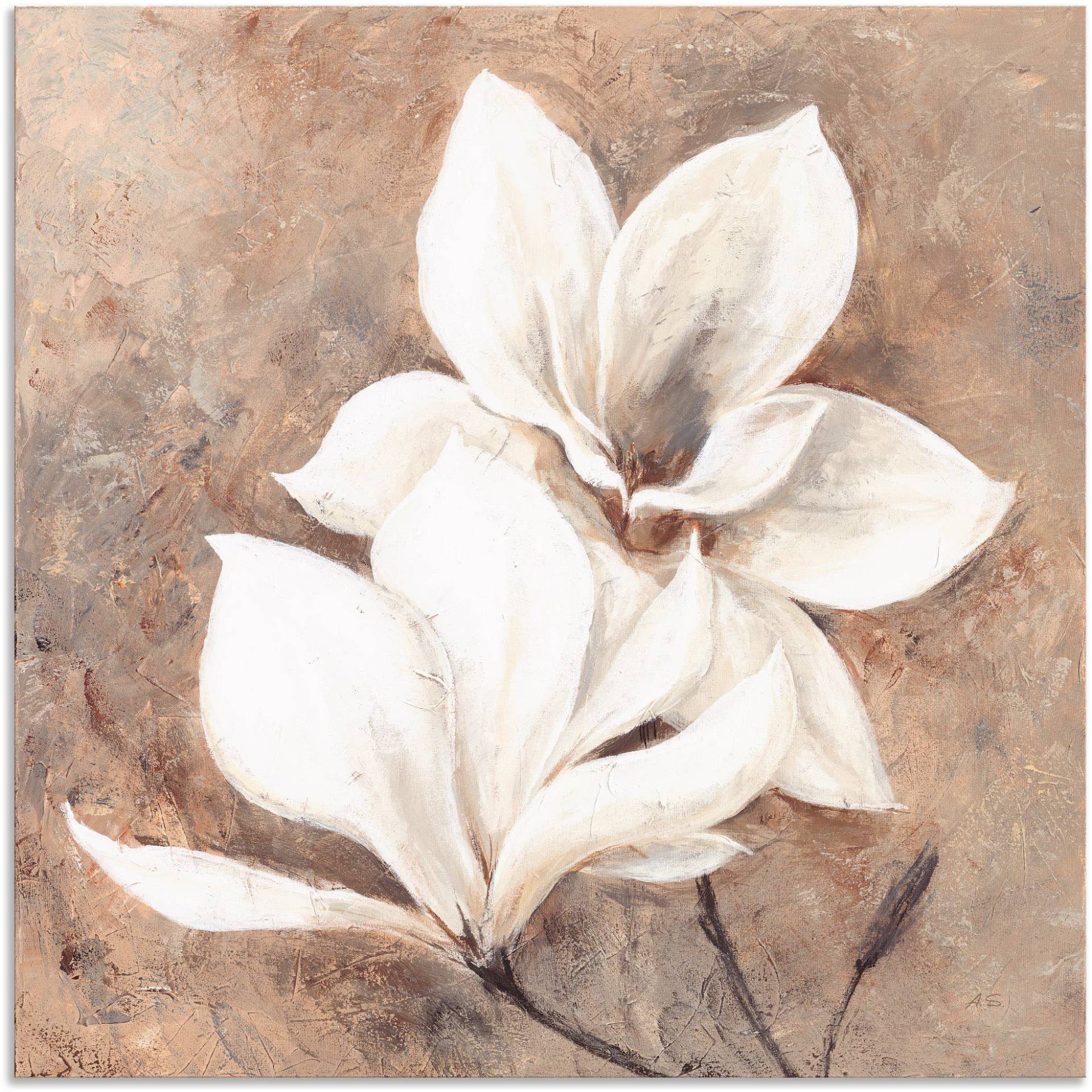 Artland Wandbild »Klassische Magnolien«, Blumen, (1 St.) von Artland