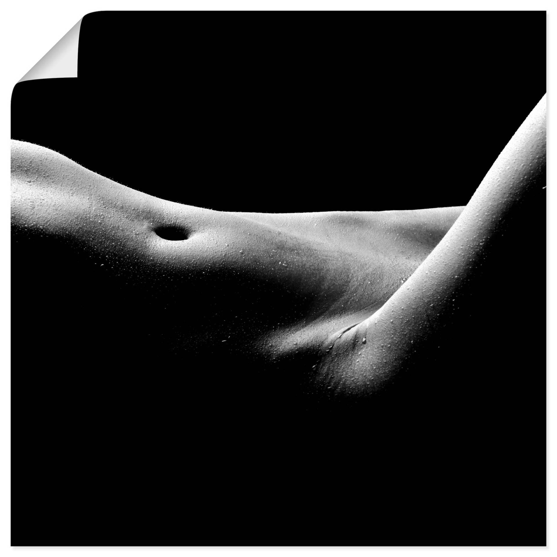 Artland Wandbild »Körperausschnitt einer nackten Frau«, Frau, (1 St.) von Artland