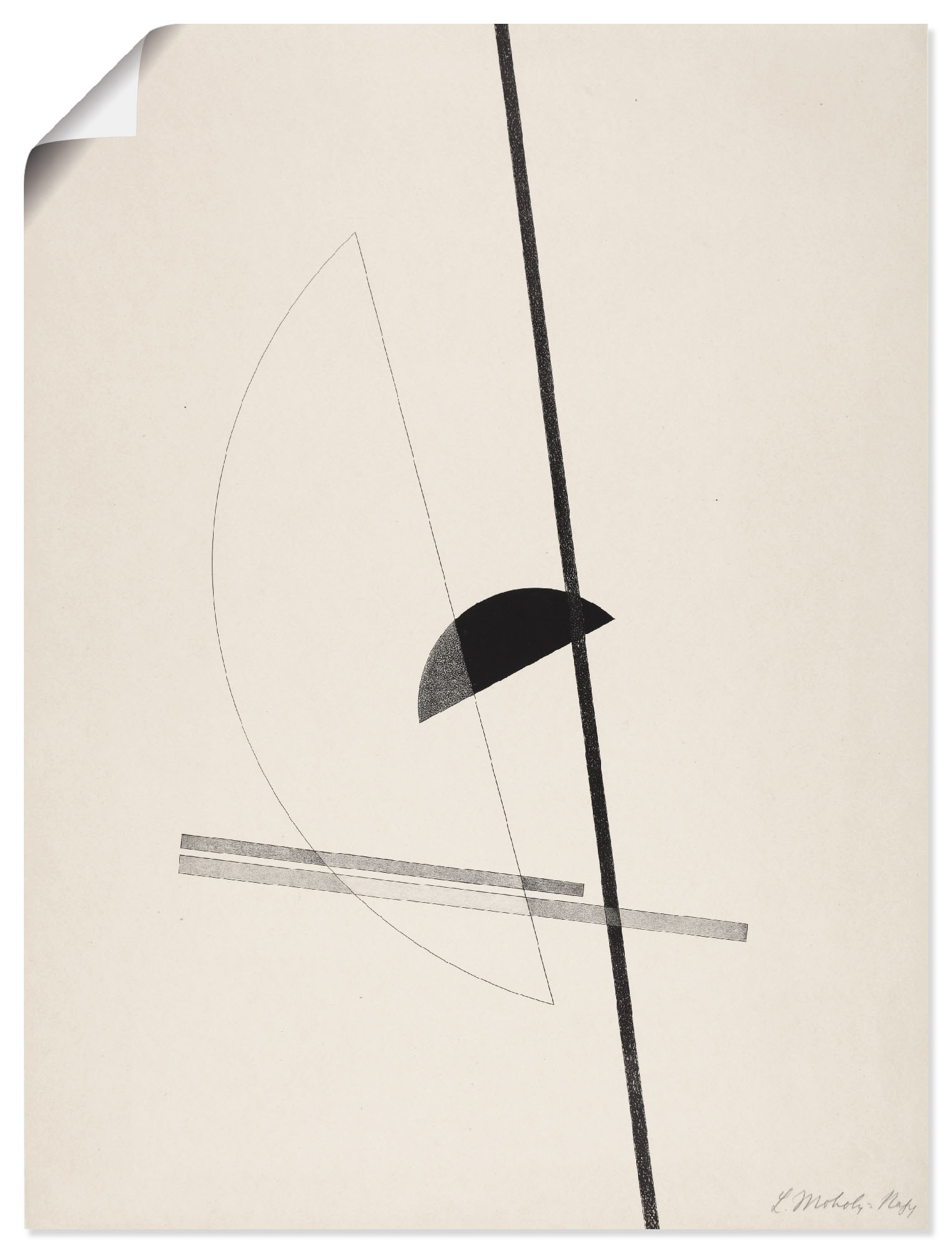 Artland Wandbild »Konstruktionen«, Muster, (1 St.), als Leinwandbild, Poster in verschied. Grössen von Artland