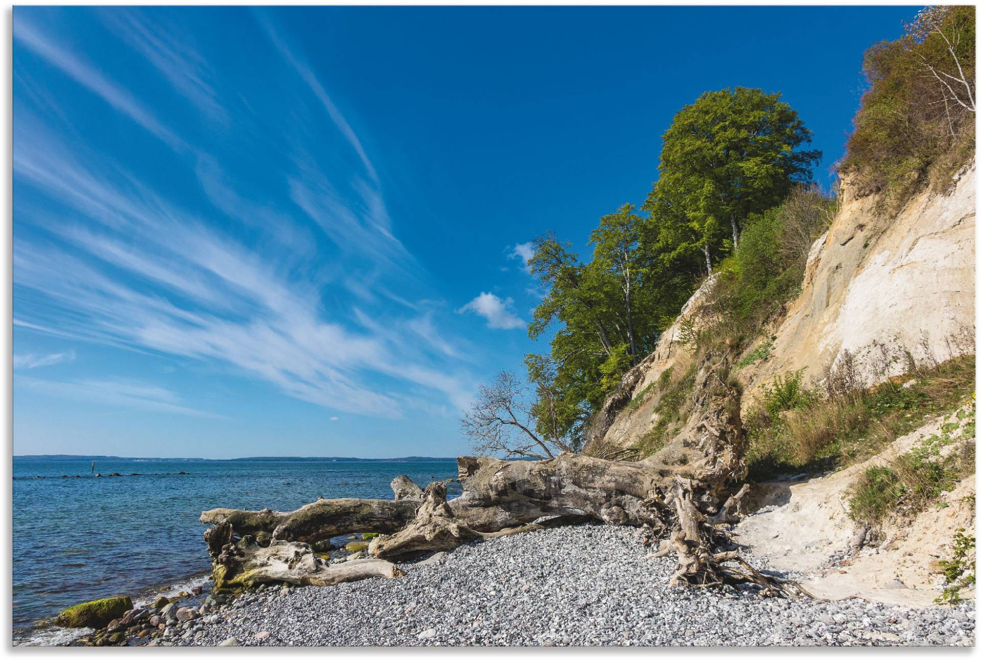 Artland Wandbild »Kreidefelsen auf der Insel Rügen II«, Küste, (1 St.) von Artland