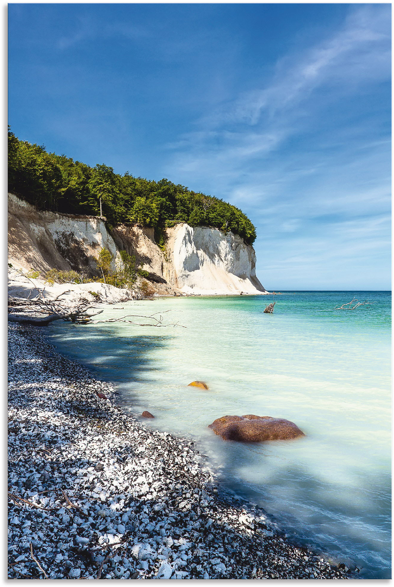 Artland Wandbild »Kreidefelsen auf der Insel Rügen III«, Küste, (1 St.) von Artland