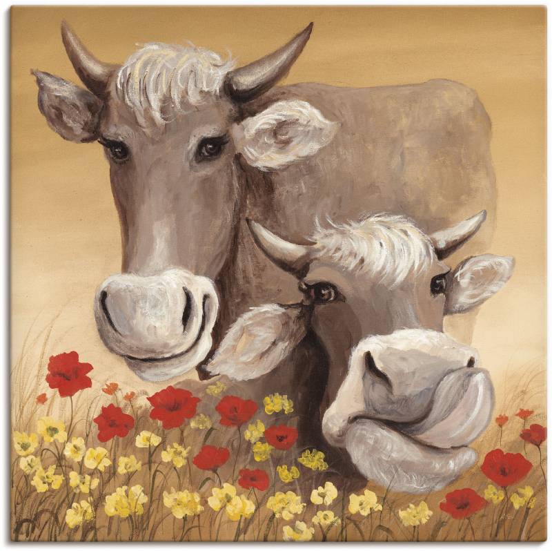 Artland Leinwandbild »Kühe«, Haustiere, (1 St.) von Artland