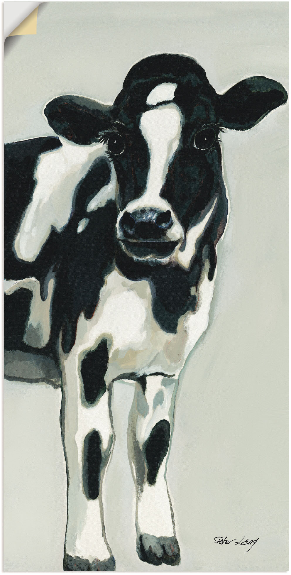 Artland Wandbild »Kuh«, Haustiere, (1 St.) von Artland