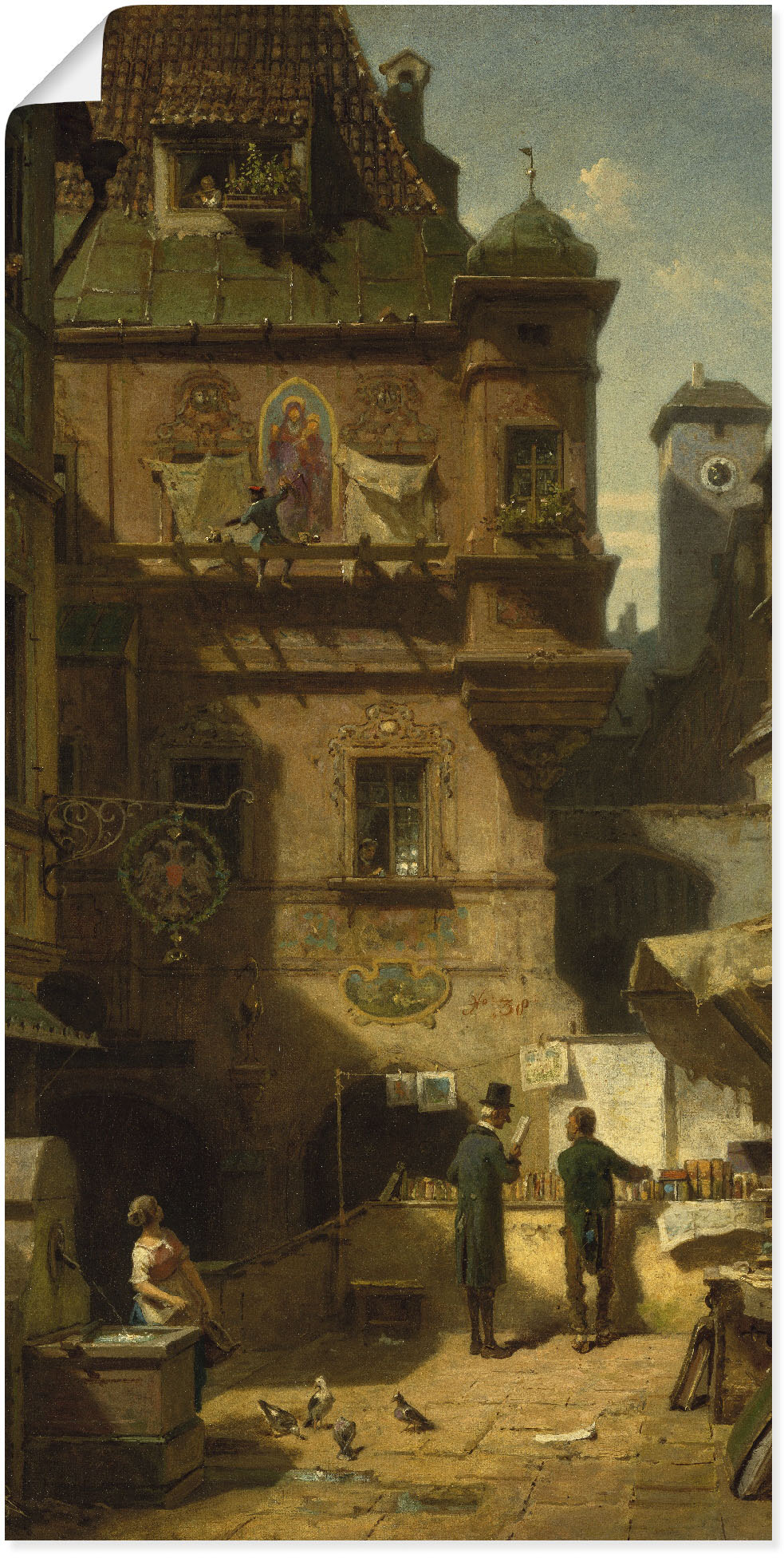 Artland Wandbild »Kunst und Wissenschaft. Um 1880«, Gruppen & Familien, (1 St.), als Leinwandbild, Poster in verschied. Grössen von Artland
