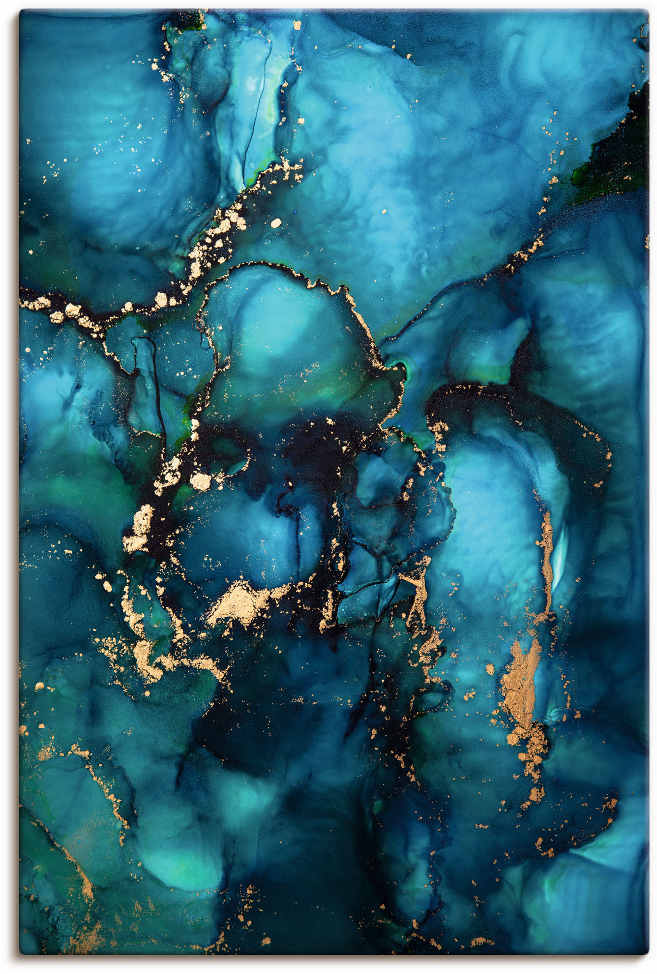 Artland Wandbild »Lagune«, Muster, (1 St.), als Alubild, Outdoorbild, Leinwandbild, Poster in verschied. Grössen von Artland