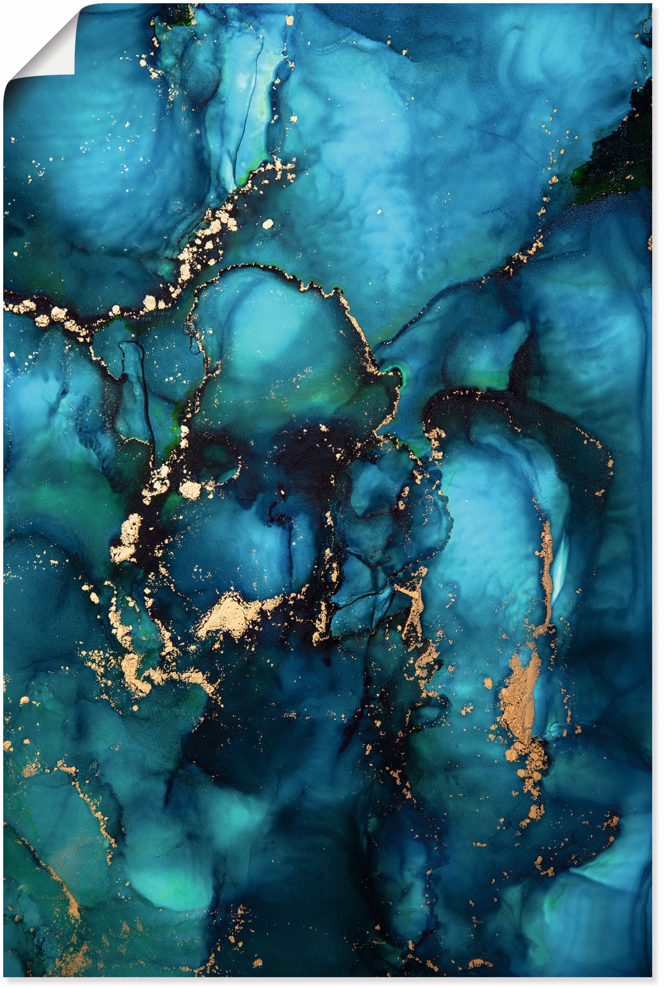 Artland Wandbild »Lagune«, Muster, (1 St.) von Artland