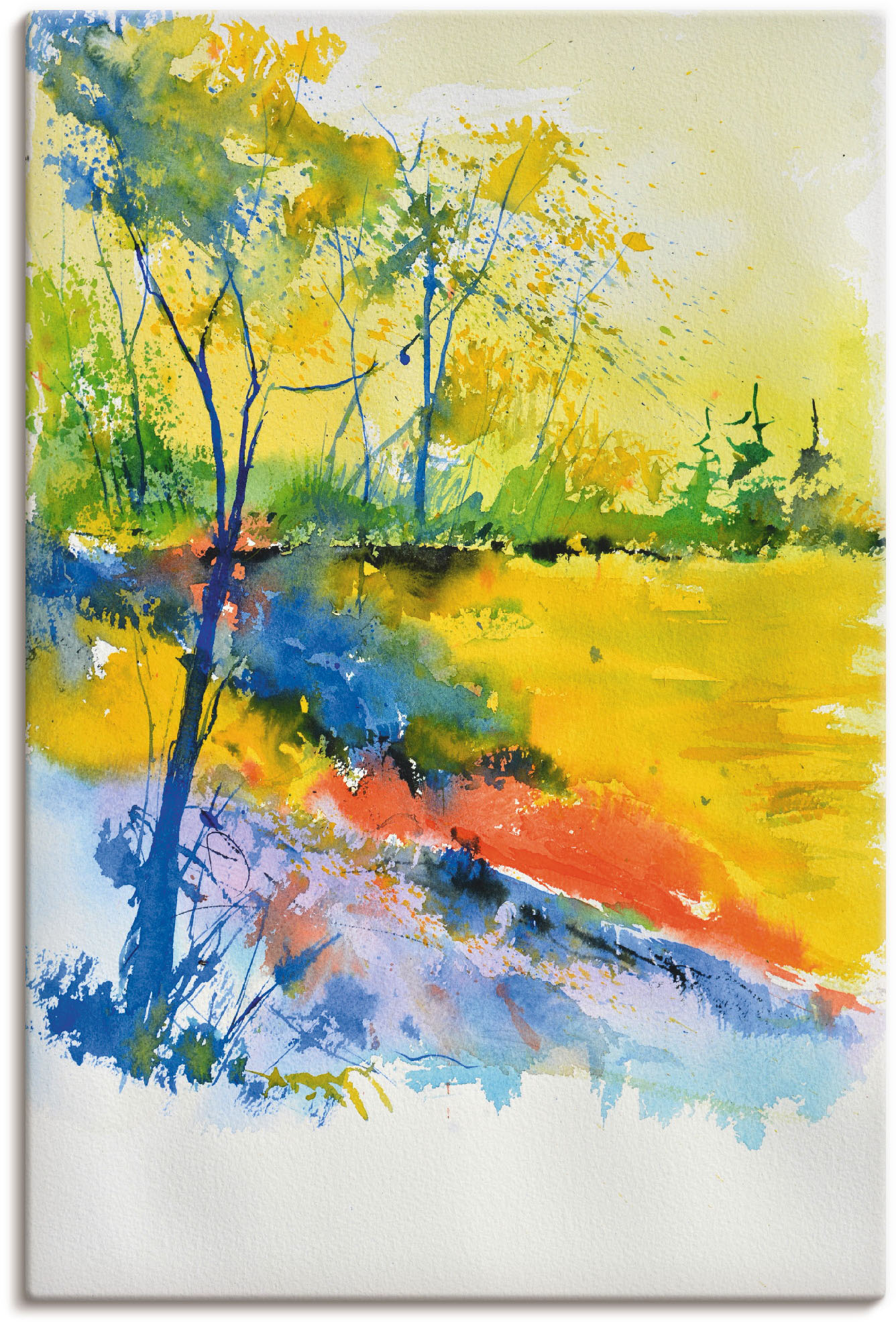 Artland Wandbild »Landschaft im Sonnenlicht«, Wald, (1 St.) von Artland